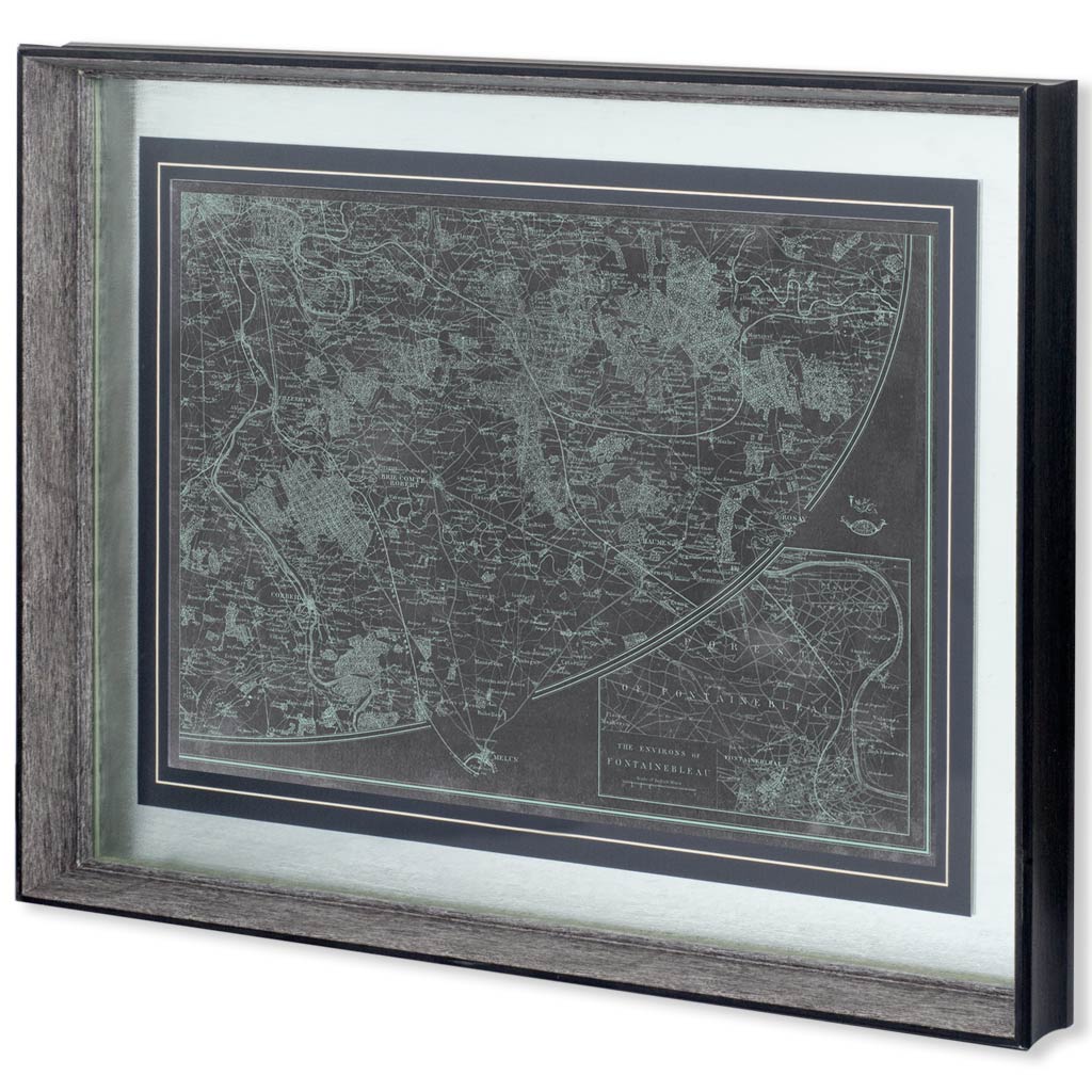 Map of Paris Grid IV (39 x 29)