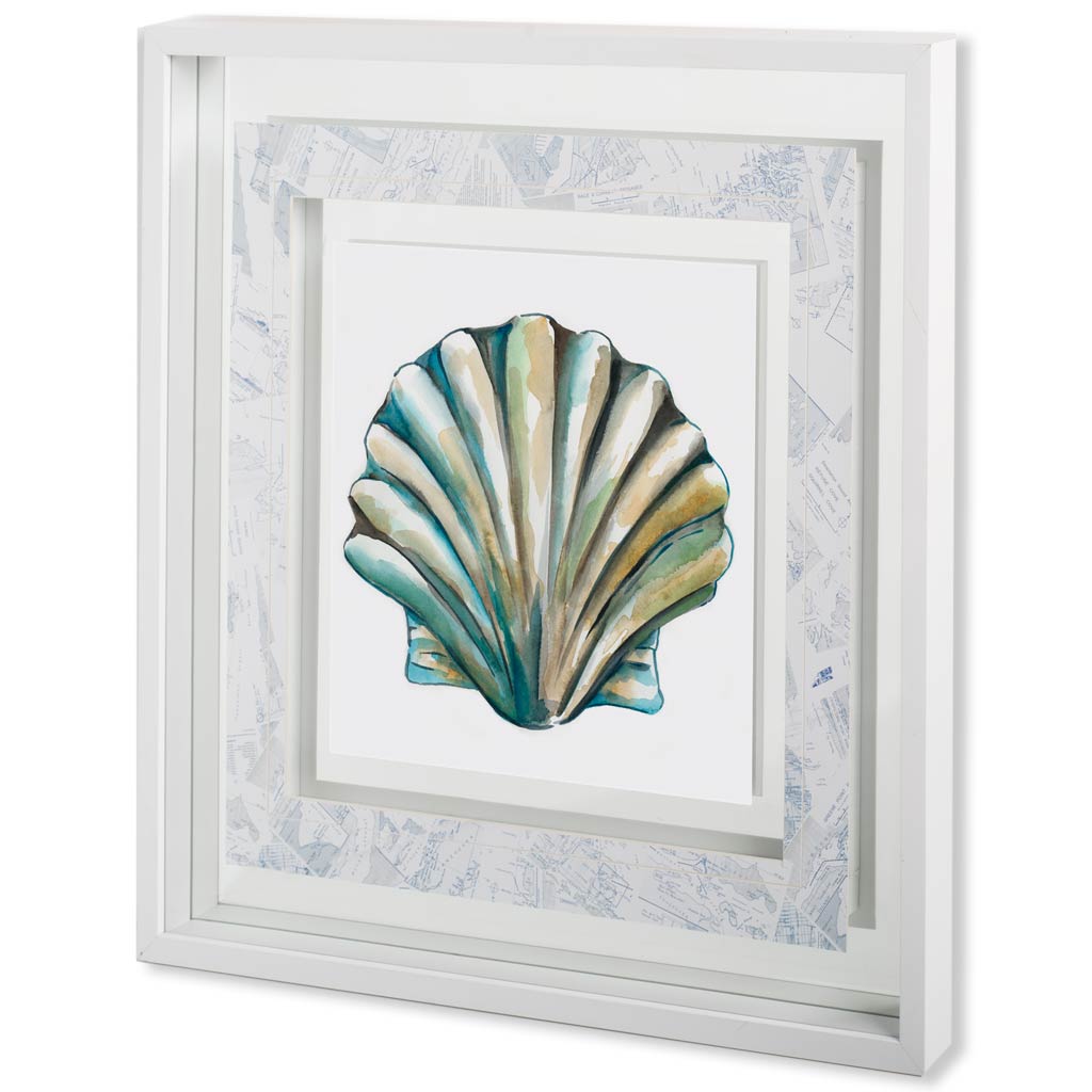 Aquarelle Shells VI (31 x 31)