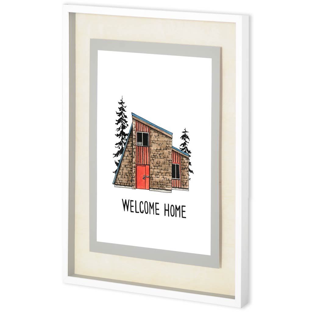 Welcome Home Cabin (36 x 31)