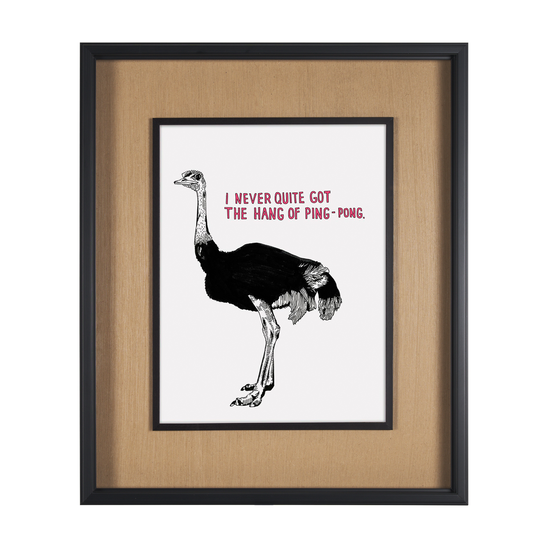 Ostrich (27 x 32)