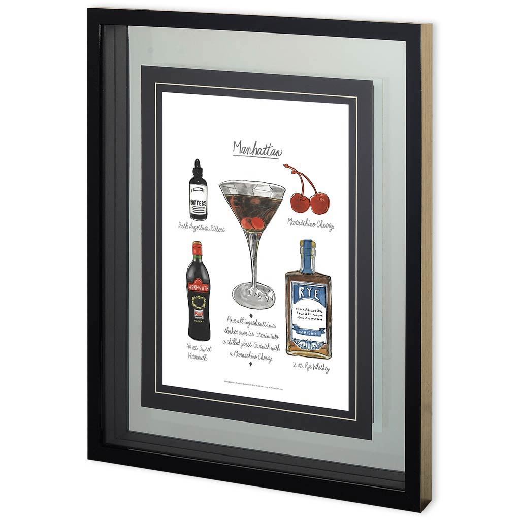 Classic Cocktail - Manhattan (21 x 25)