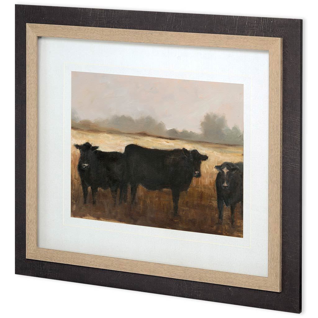 Black Cows II (39 x 33)