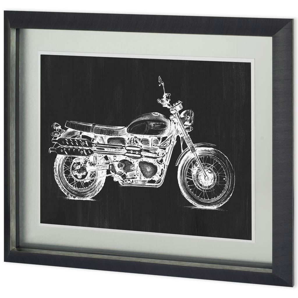 UA CH Motorcycle Graphic II (33 x 27)