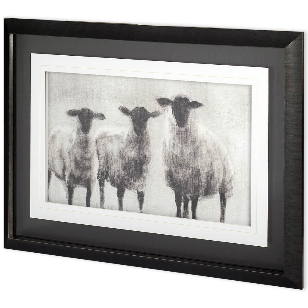 Rustic Sheep I (40 x 28)