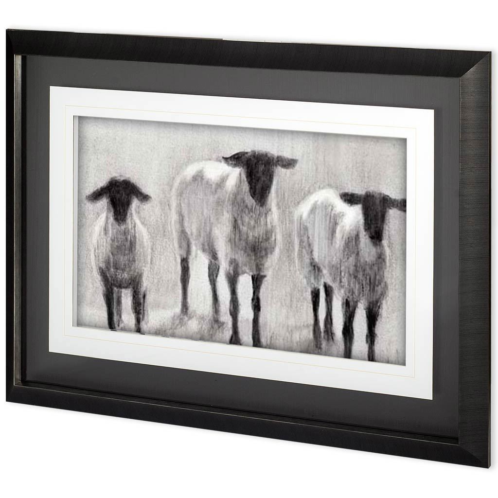 Rustic Sheep II (40 x 28)