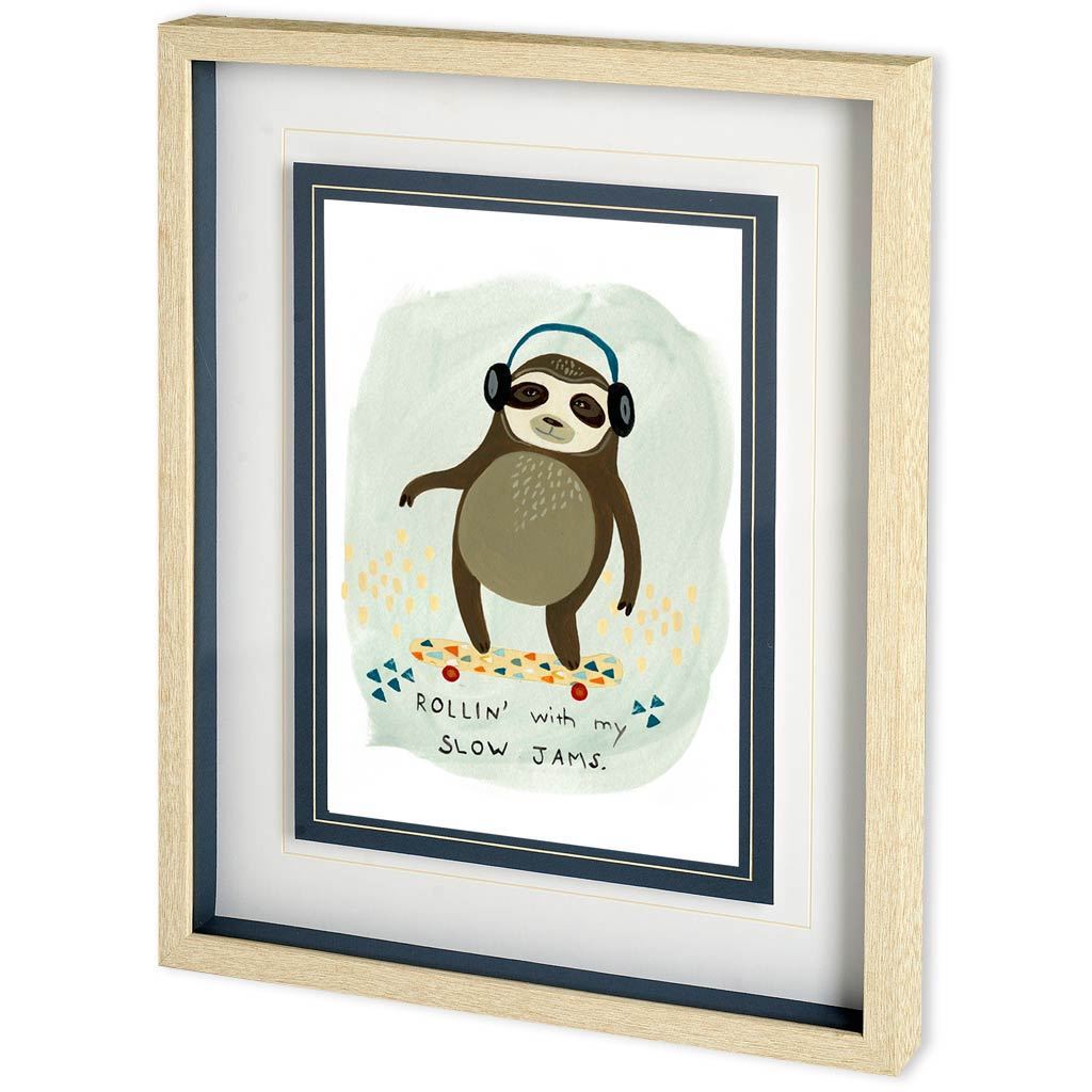 Hipster Sloth II (21 x 26)