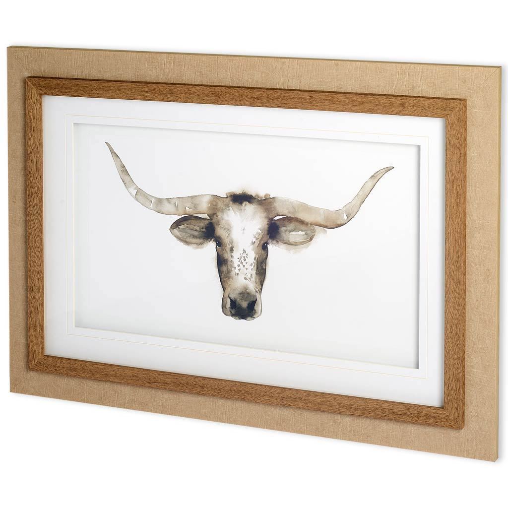 Longhorn Steer I (45 x 31)