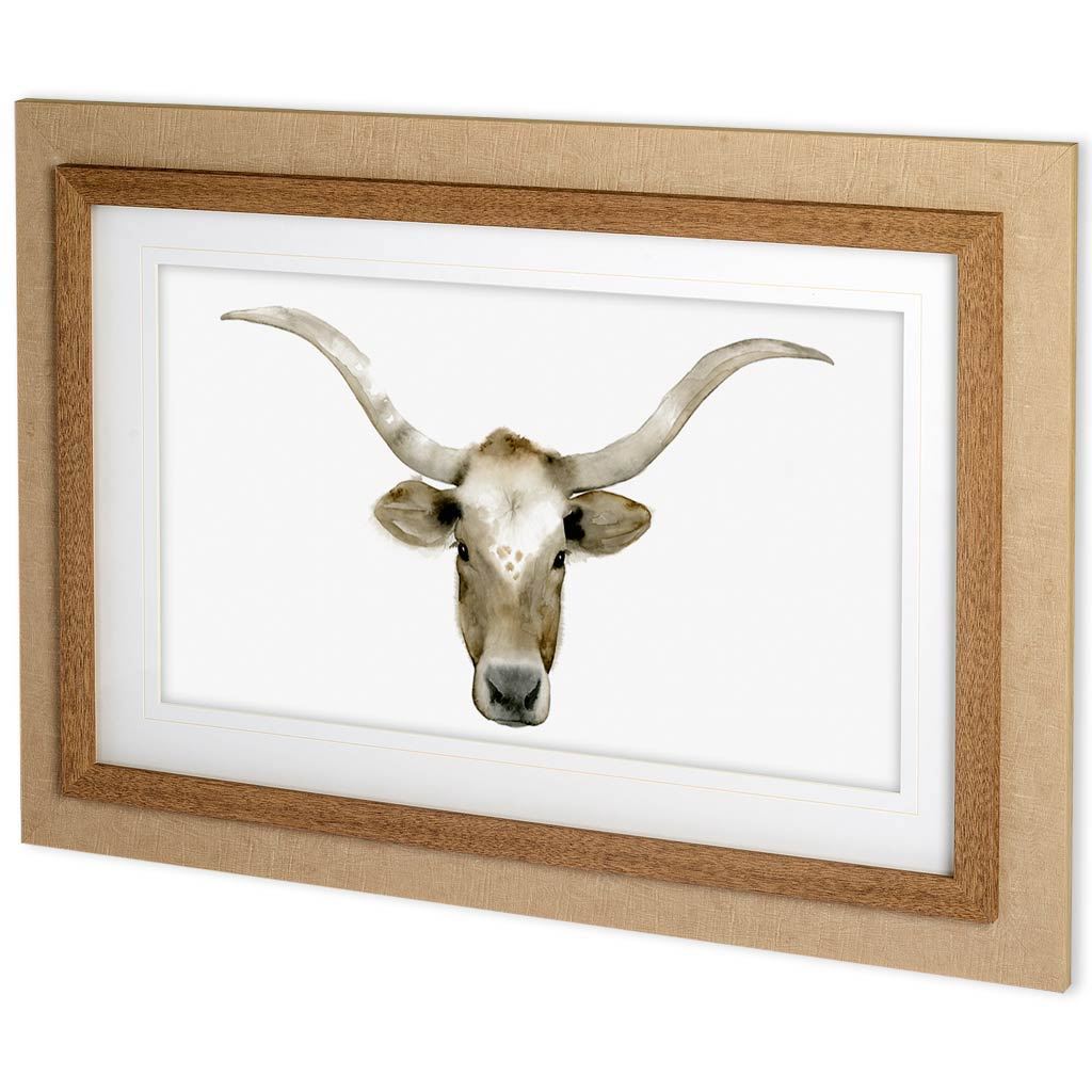 Longhorn Steer II (45 x 31)