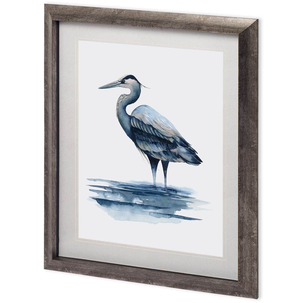 Azure Heron I (26 x 32)