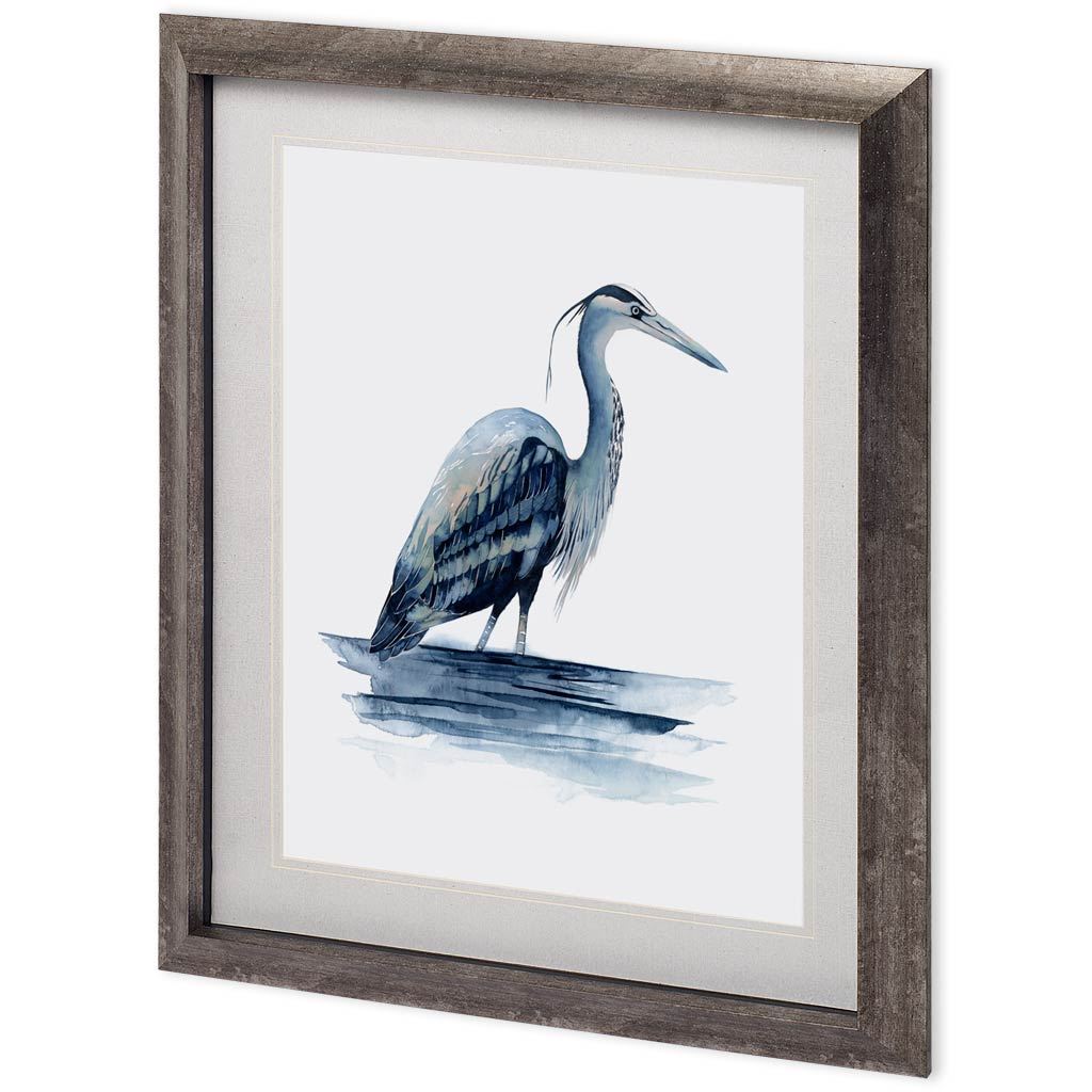 Azure Heron II (26 x 32)