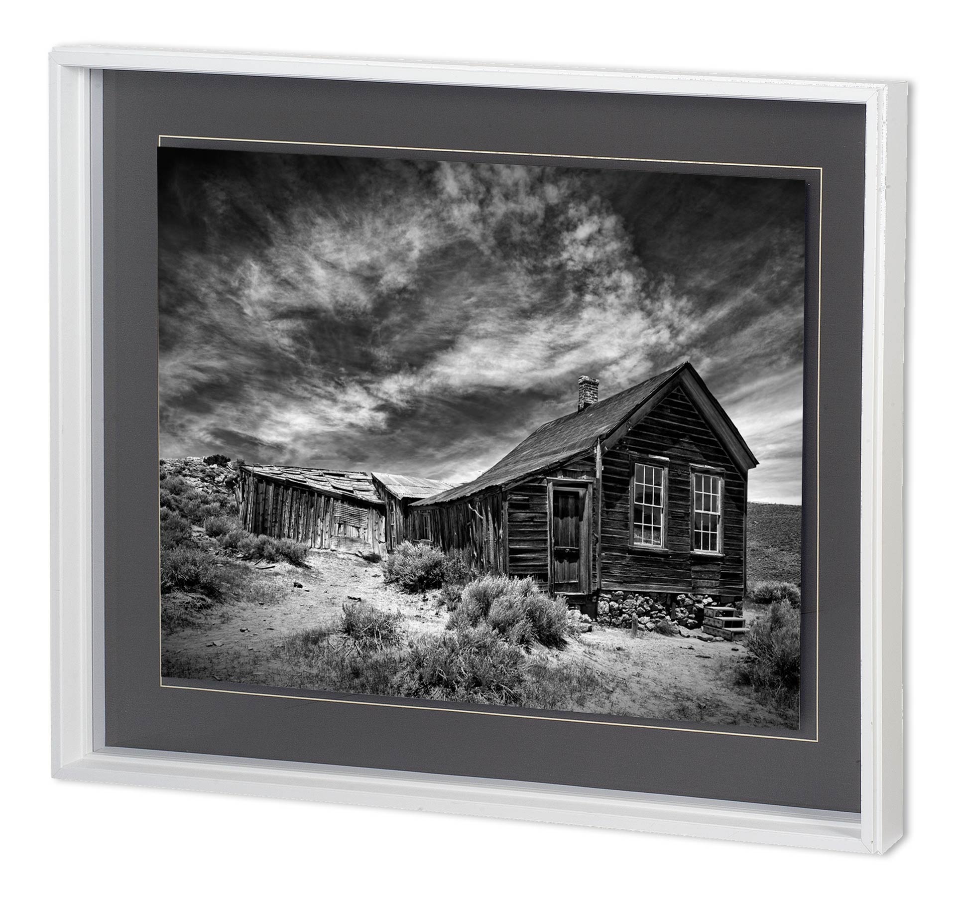 Custom B&W Desert View III (45 x 36)