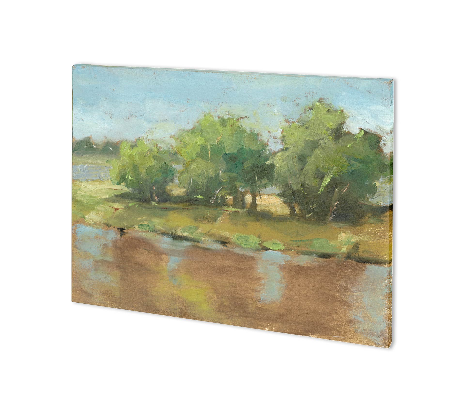 Muddy River II (35 x 28)