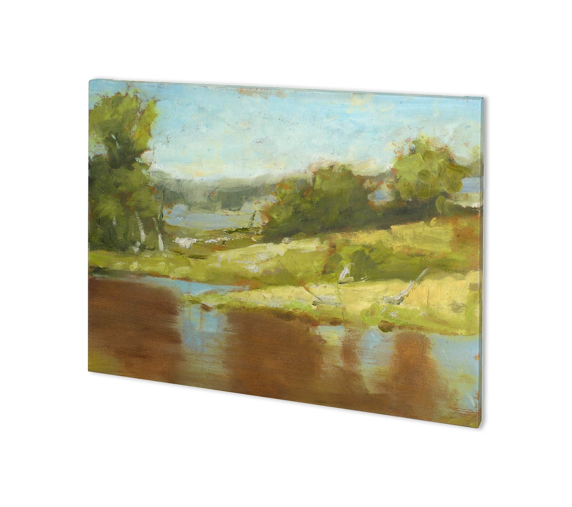 Muddy River I (35 x 28)