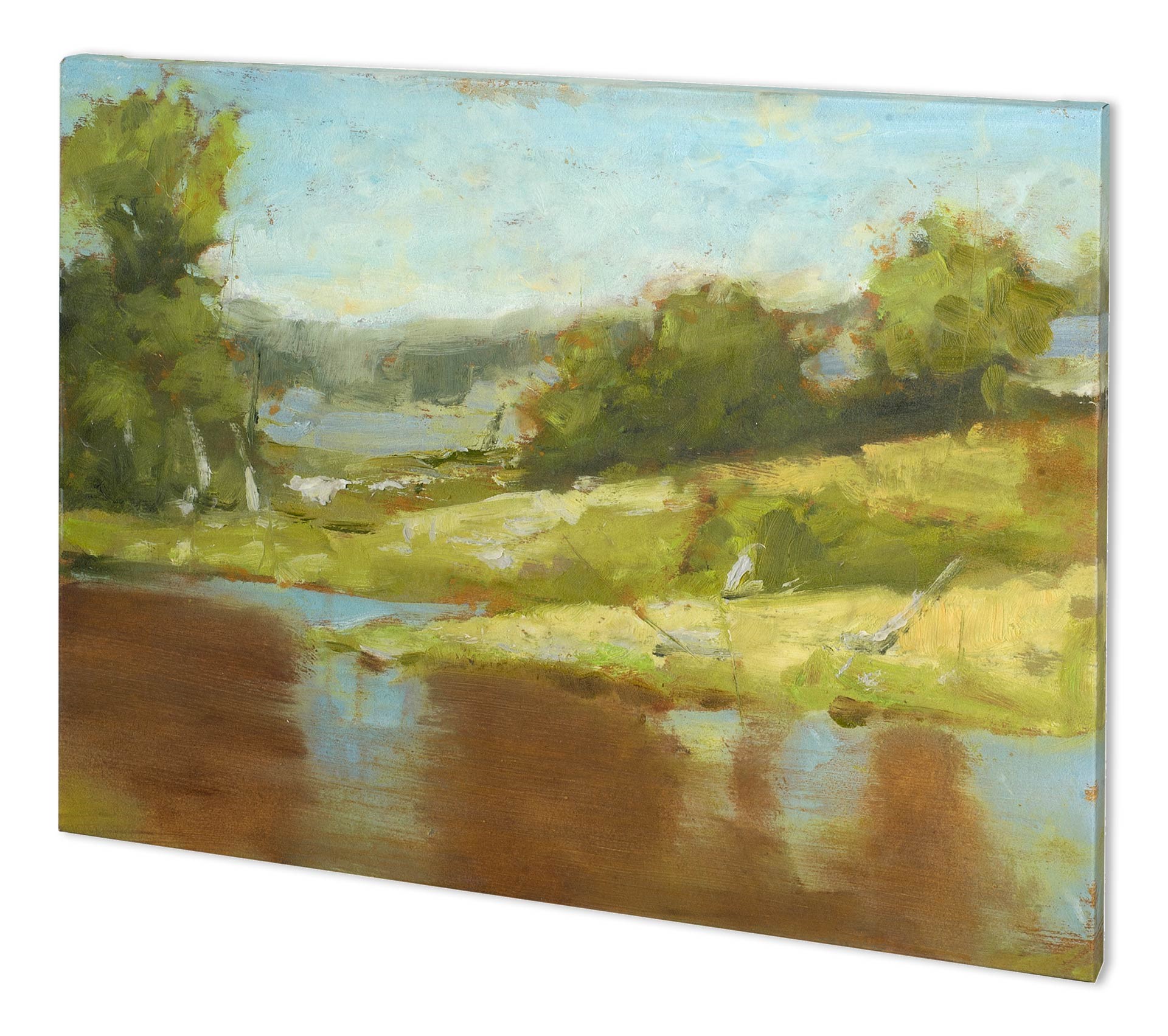 Muddy River I (48 x 38)