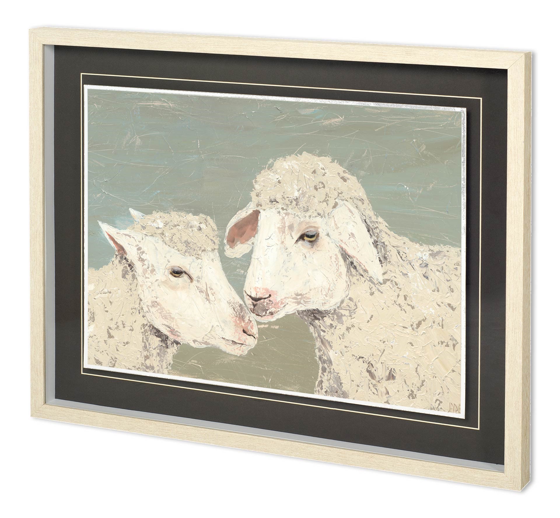 Sweet Lambs II (31 x 43)