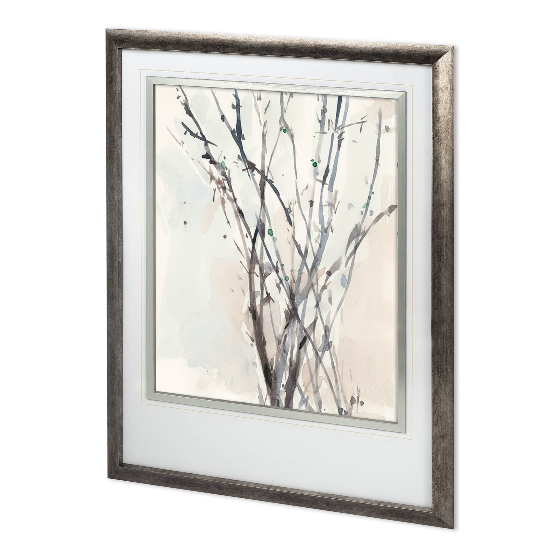 Custom Watercolor Branches II (33 x 43)