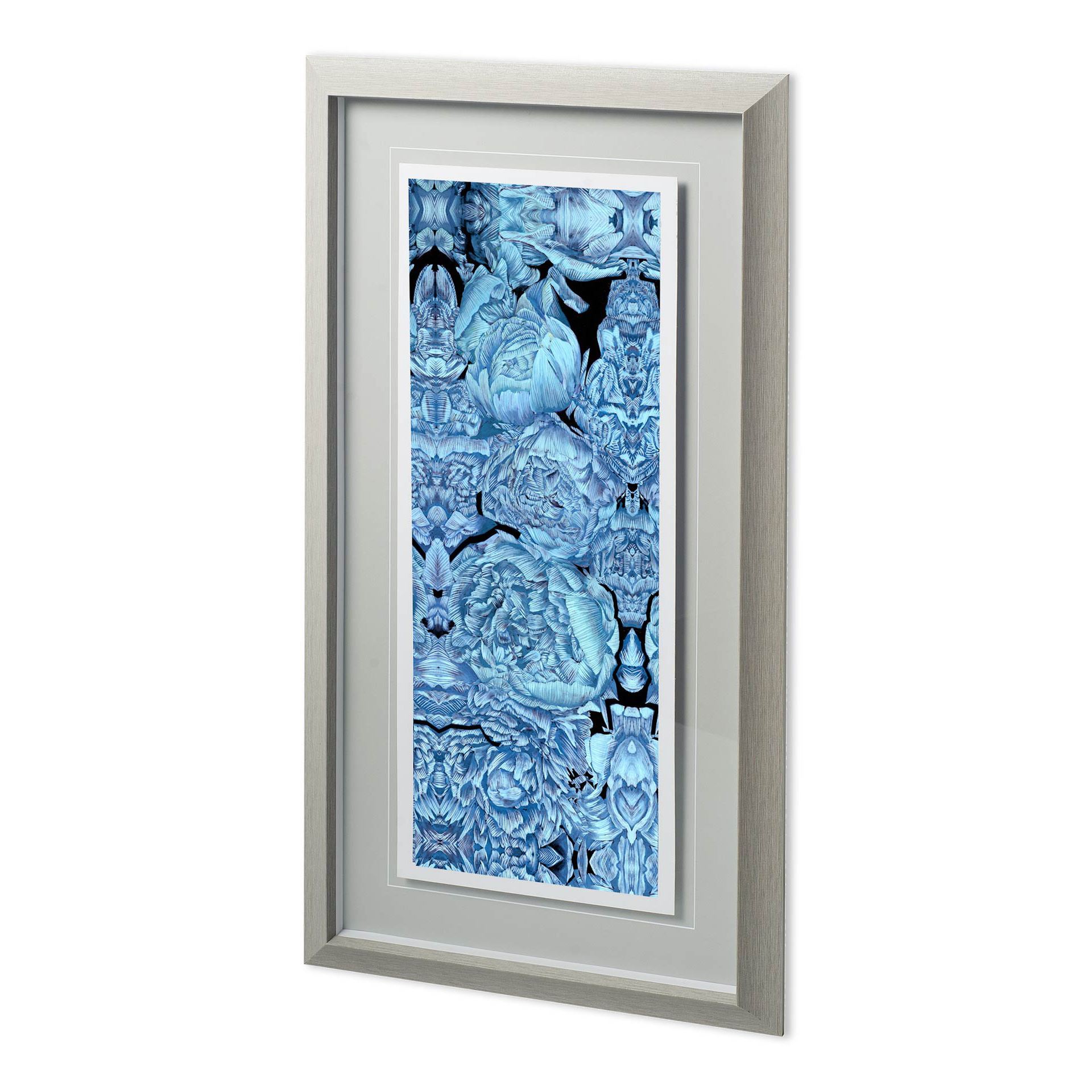 Blue Peonies II (23 x 43)