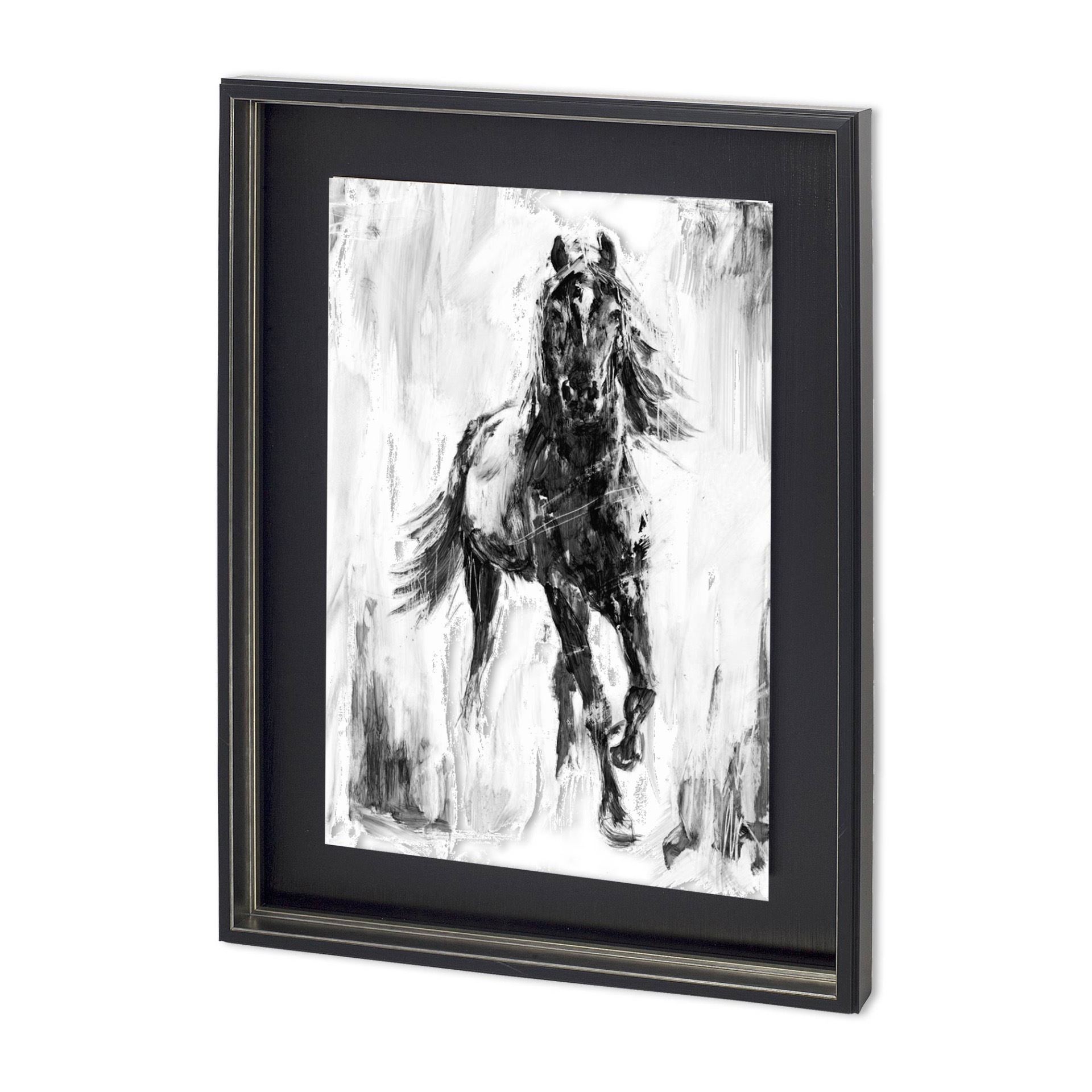 Custom Rustic Stallion I (29 x 39)