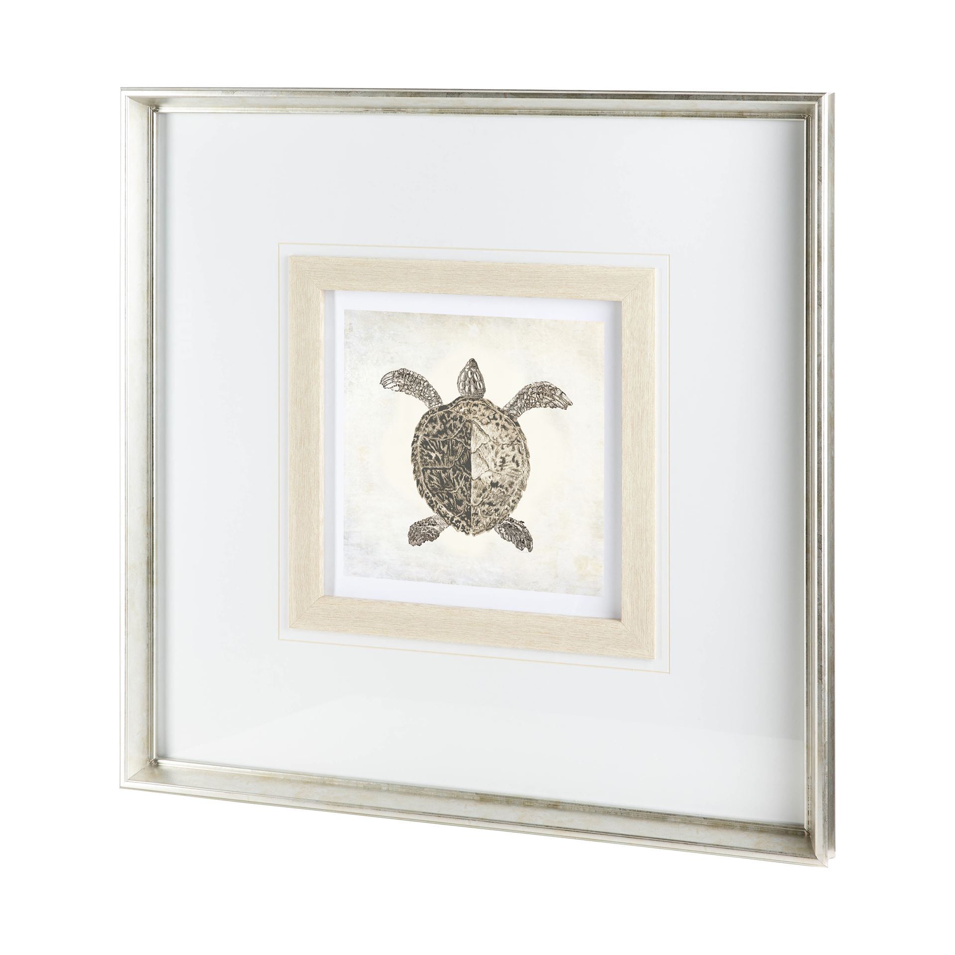 Vintage Sea Turtle (32 x 32)