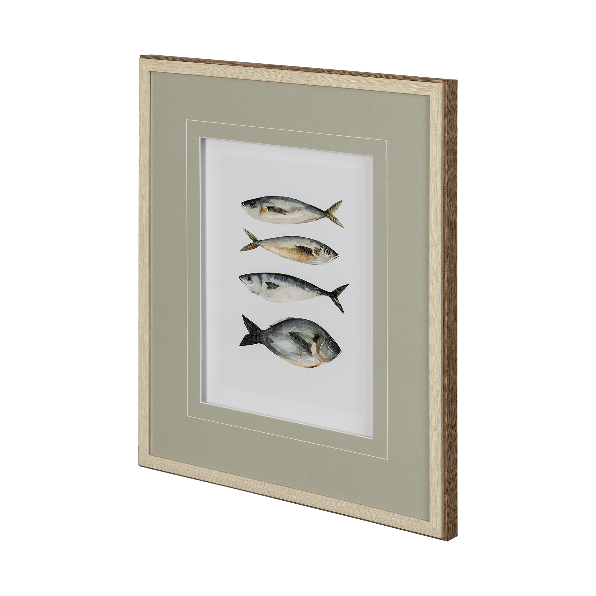 Four Fish I (21 x 25)