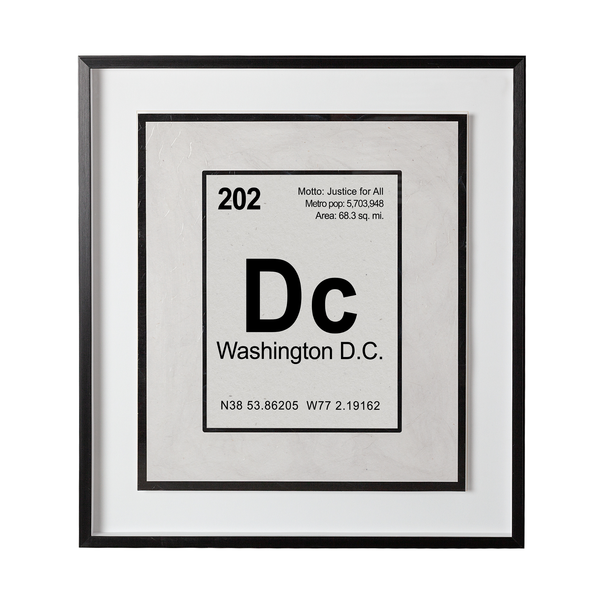 Breaking Washington DC B (31 x 35)