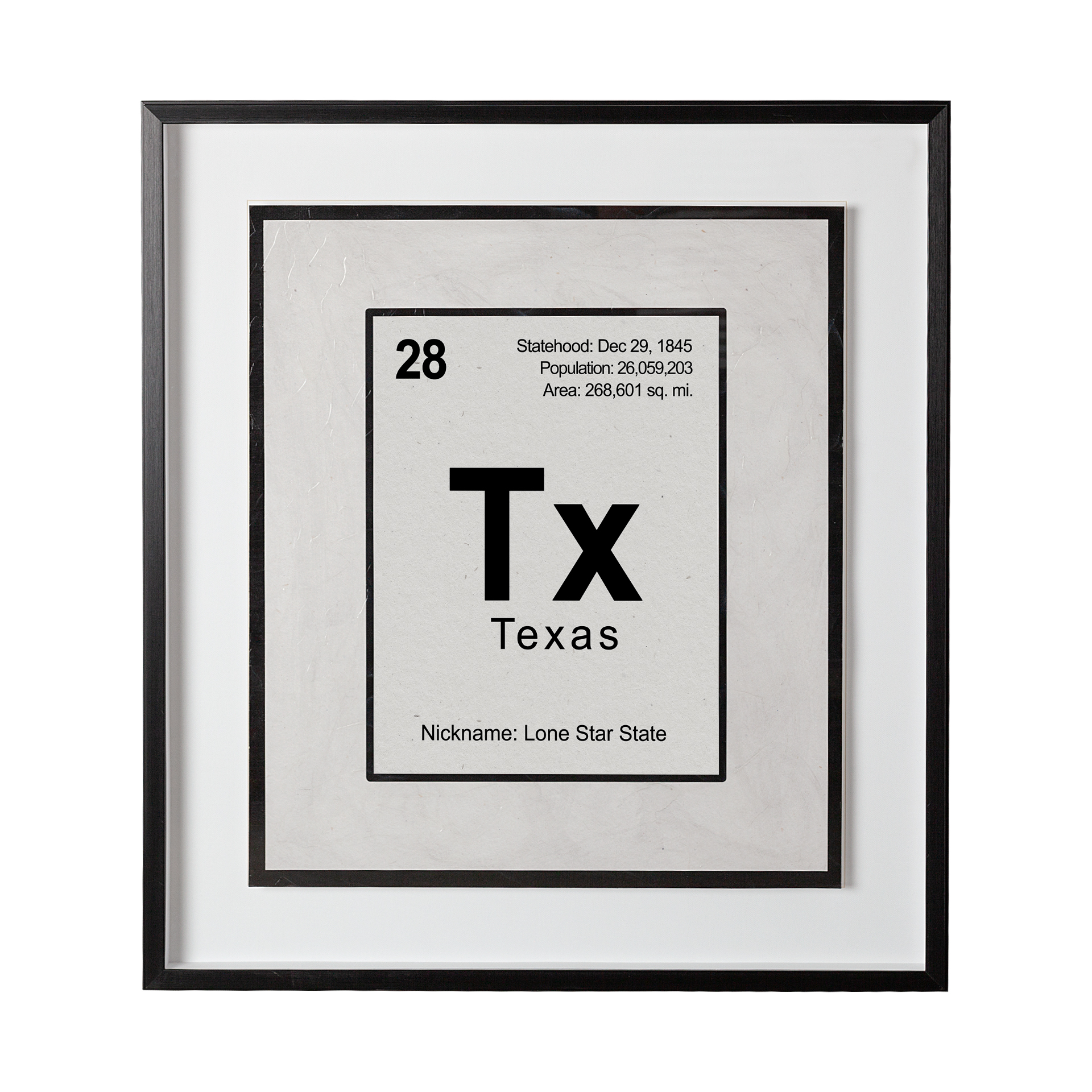 Breaking Texas B (31 x 35)