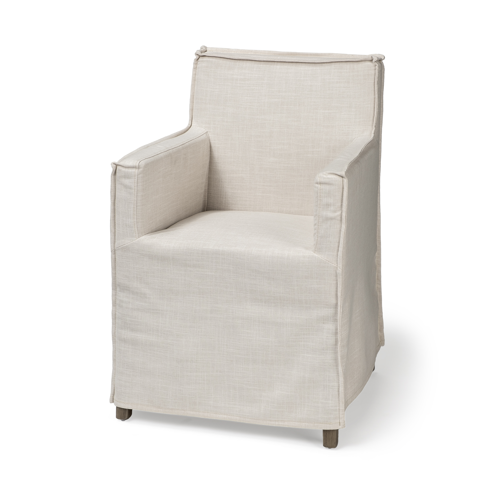Cream Fabric ((Side Chair)