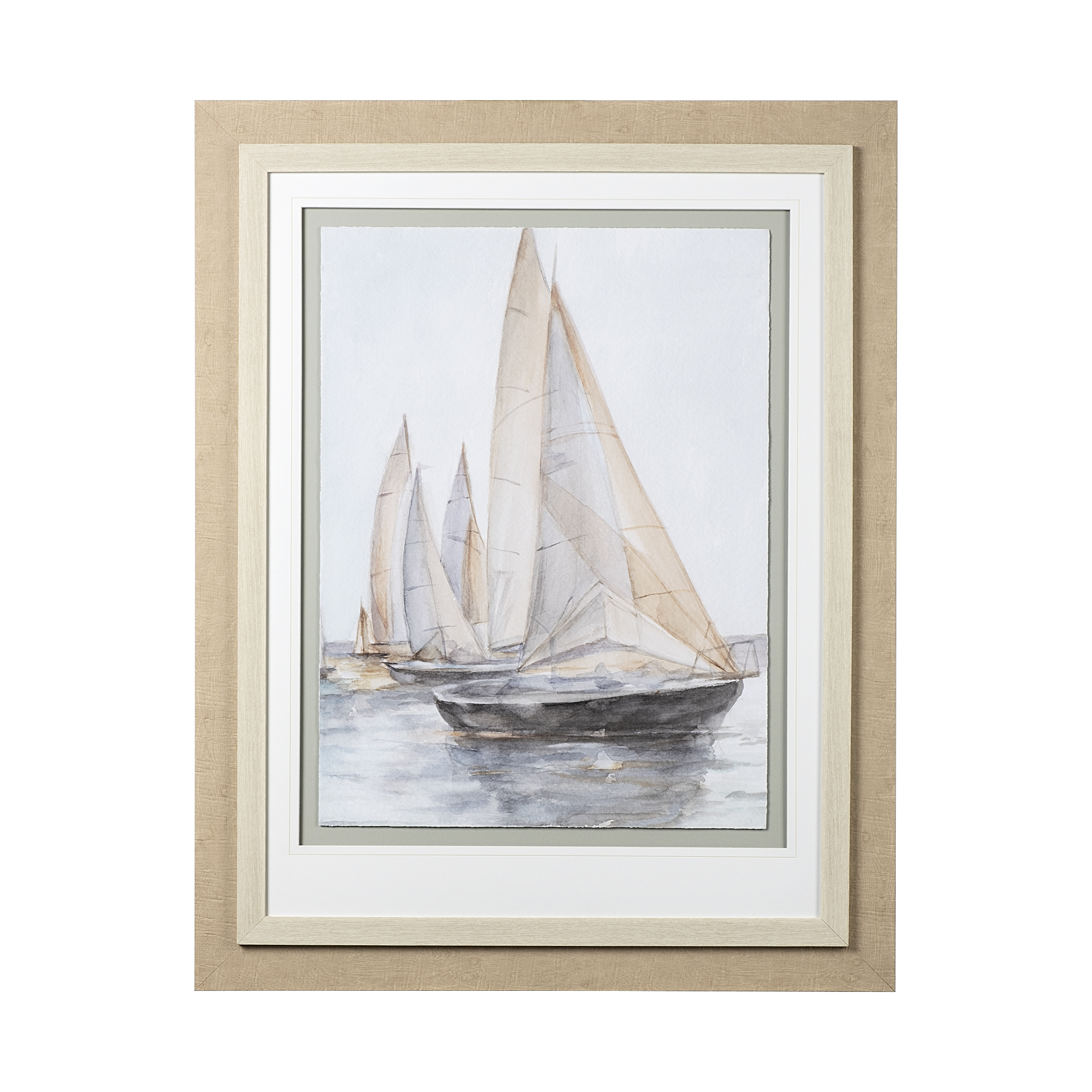 Plein Air Sailboats II (37 x 47)