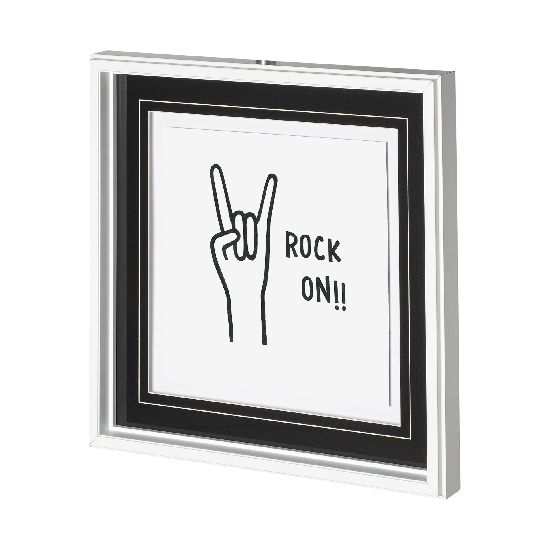 Rock On (21 x 21)