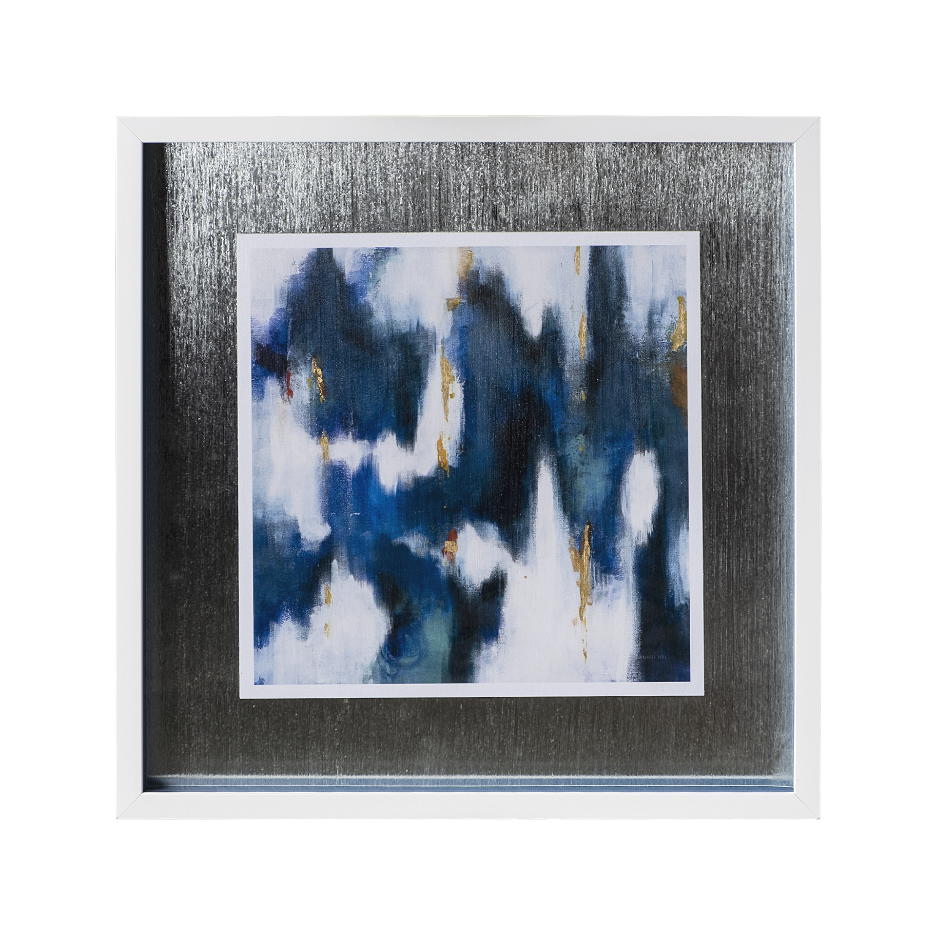 Blue Texture I (25 x 25)