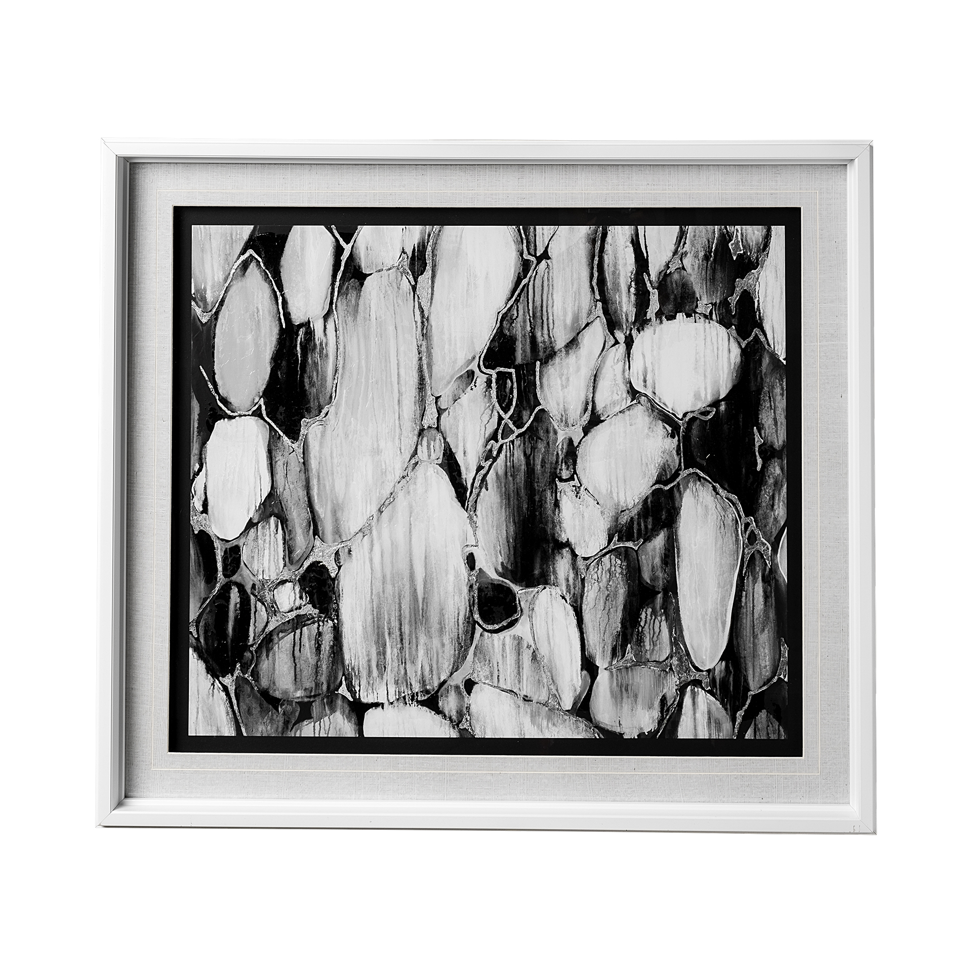 River Rocks BW (35 x 31)