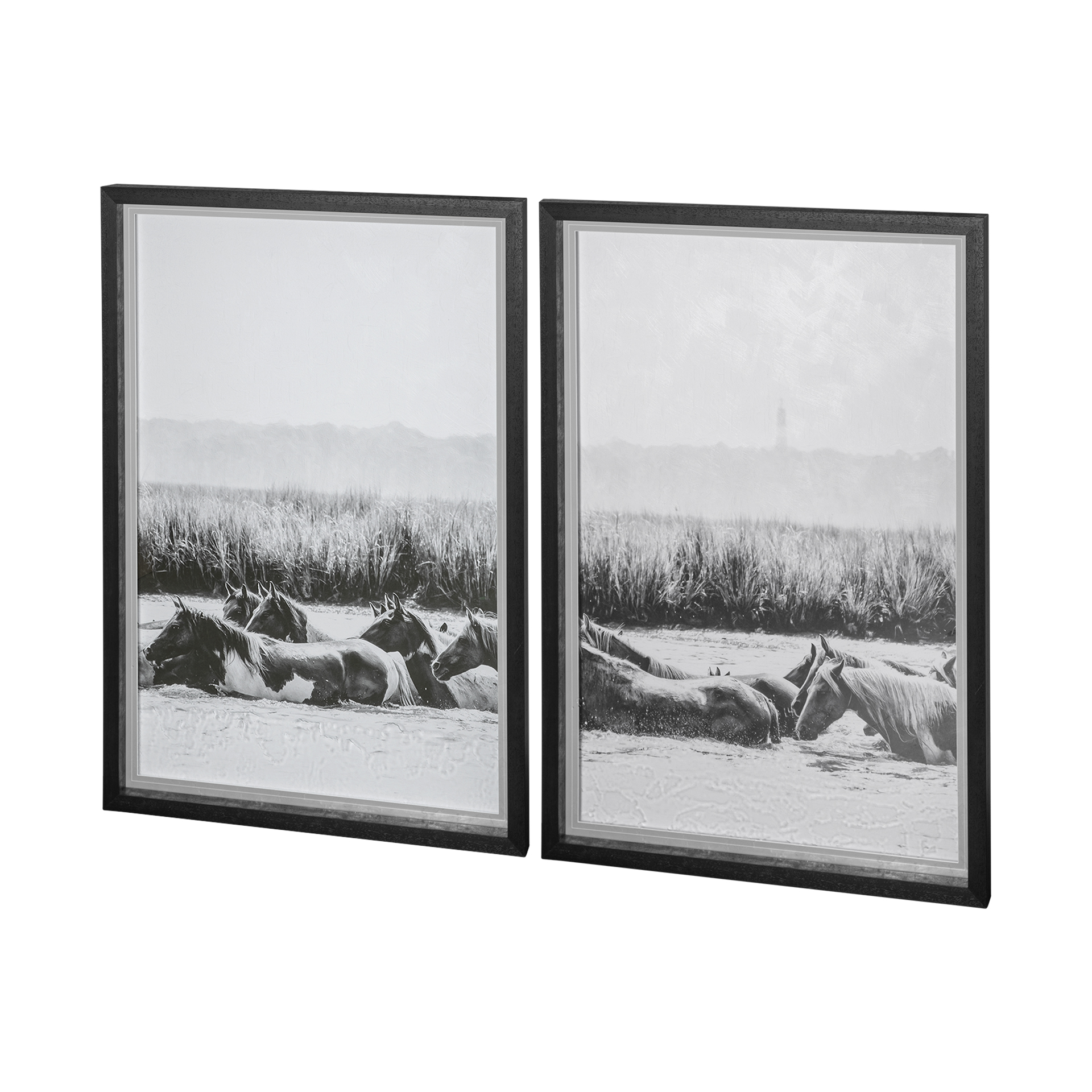 Water Horses III (Set 2) (43 x 63)