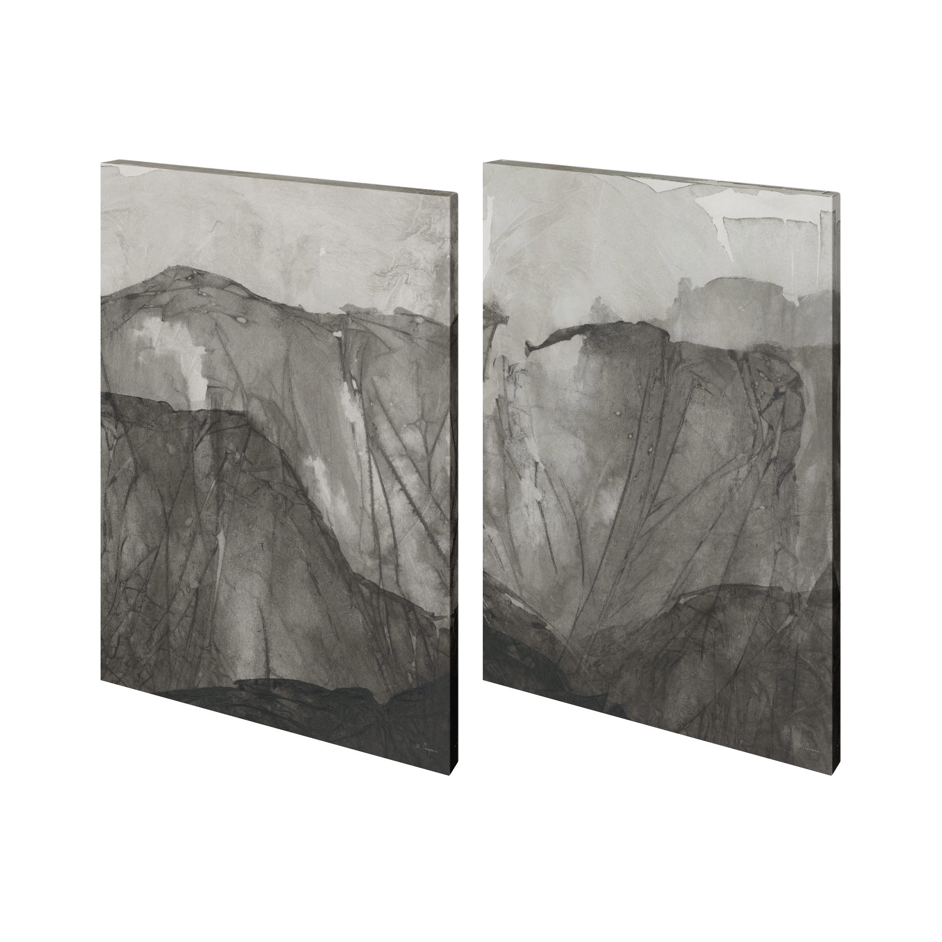 Rising Ridge I (Set 2)(40 x 60)