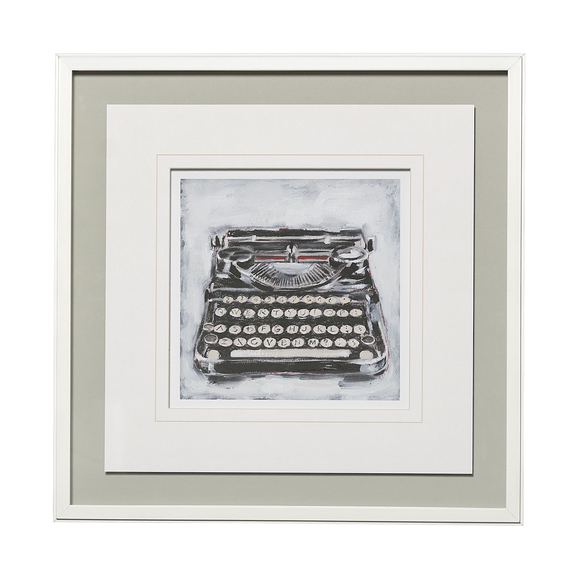 Vintage Typewriter I (25 x 25)