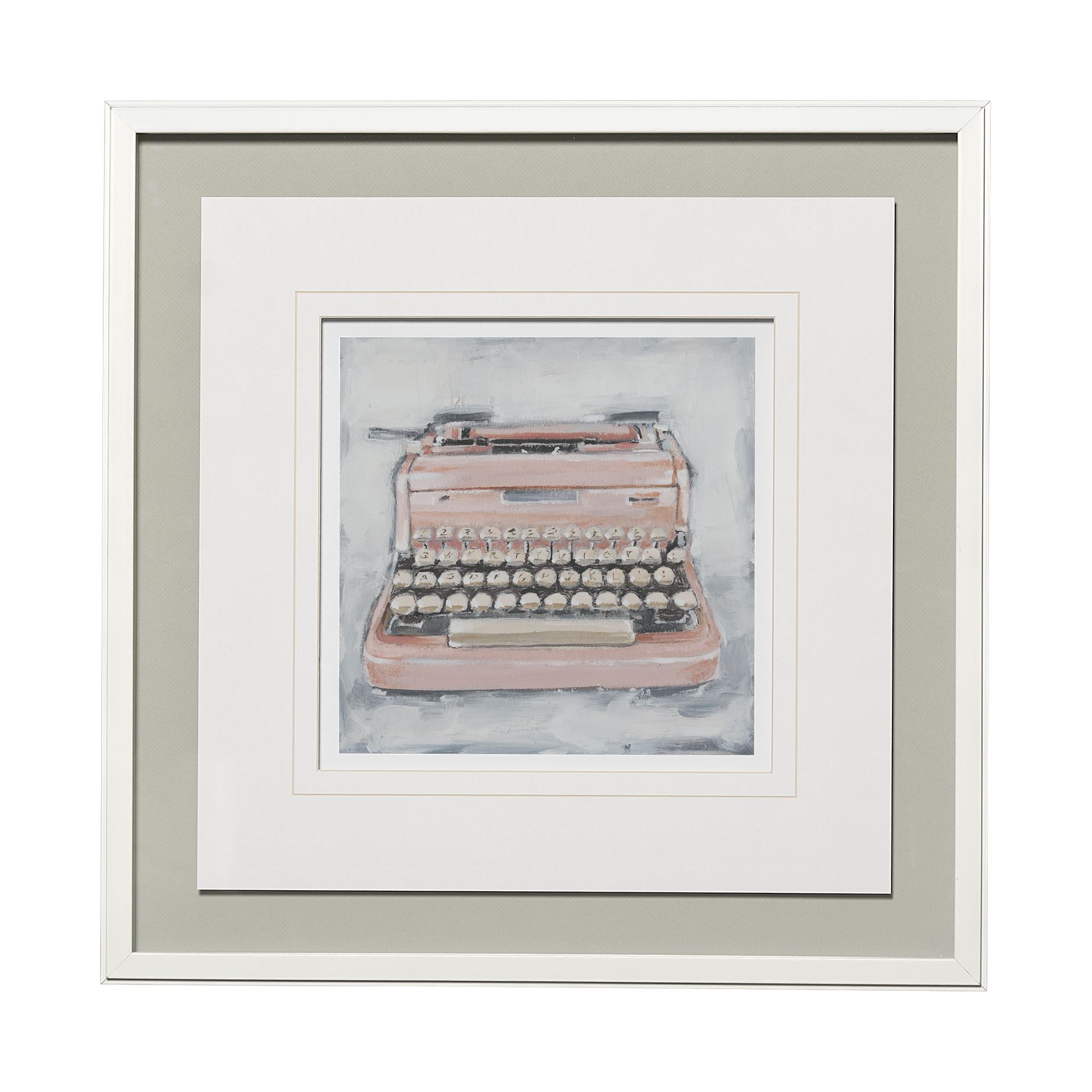 Vintage Typewriter IV (25 x 25)