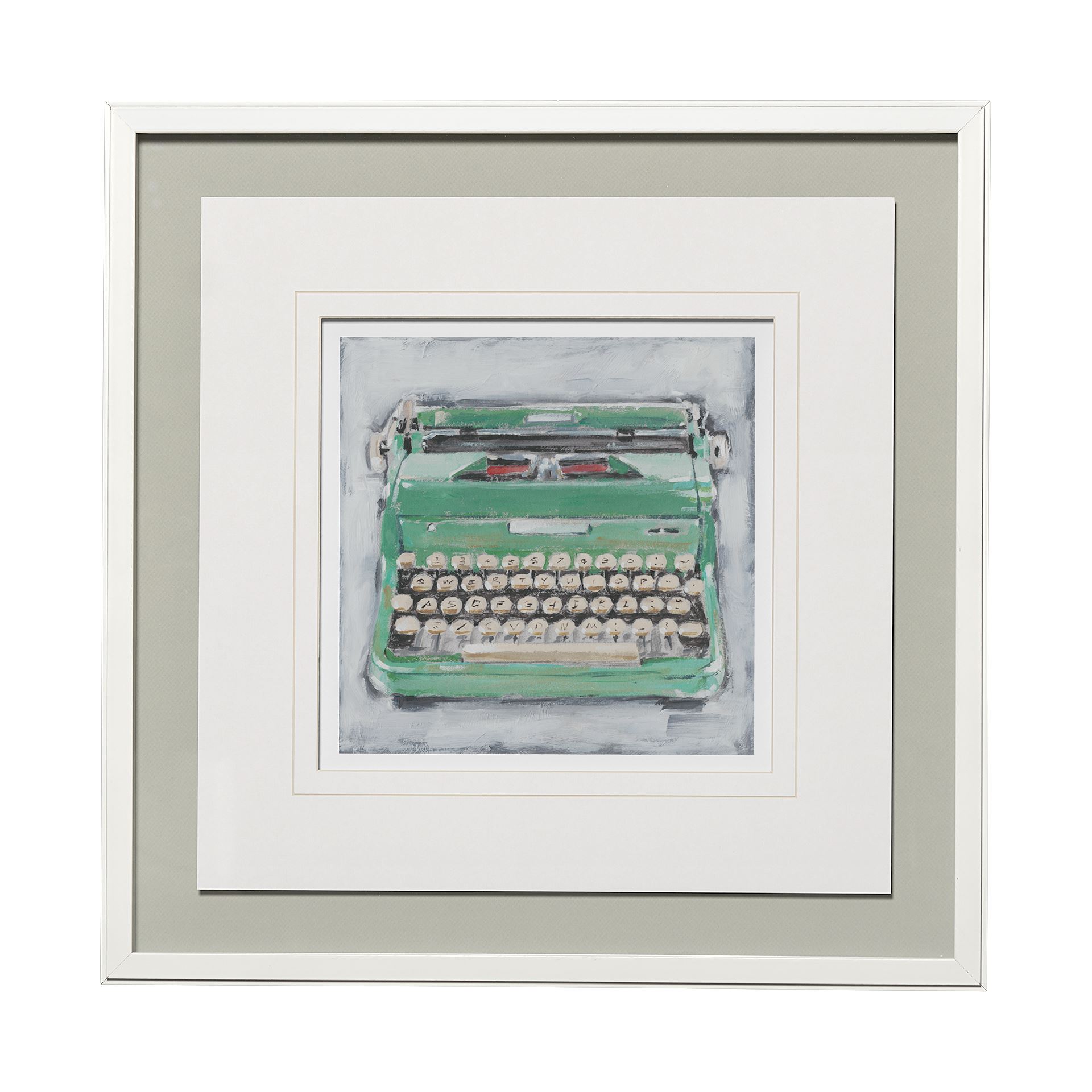 Vintage Typewriter II (25 x 25)