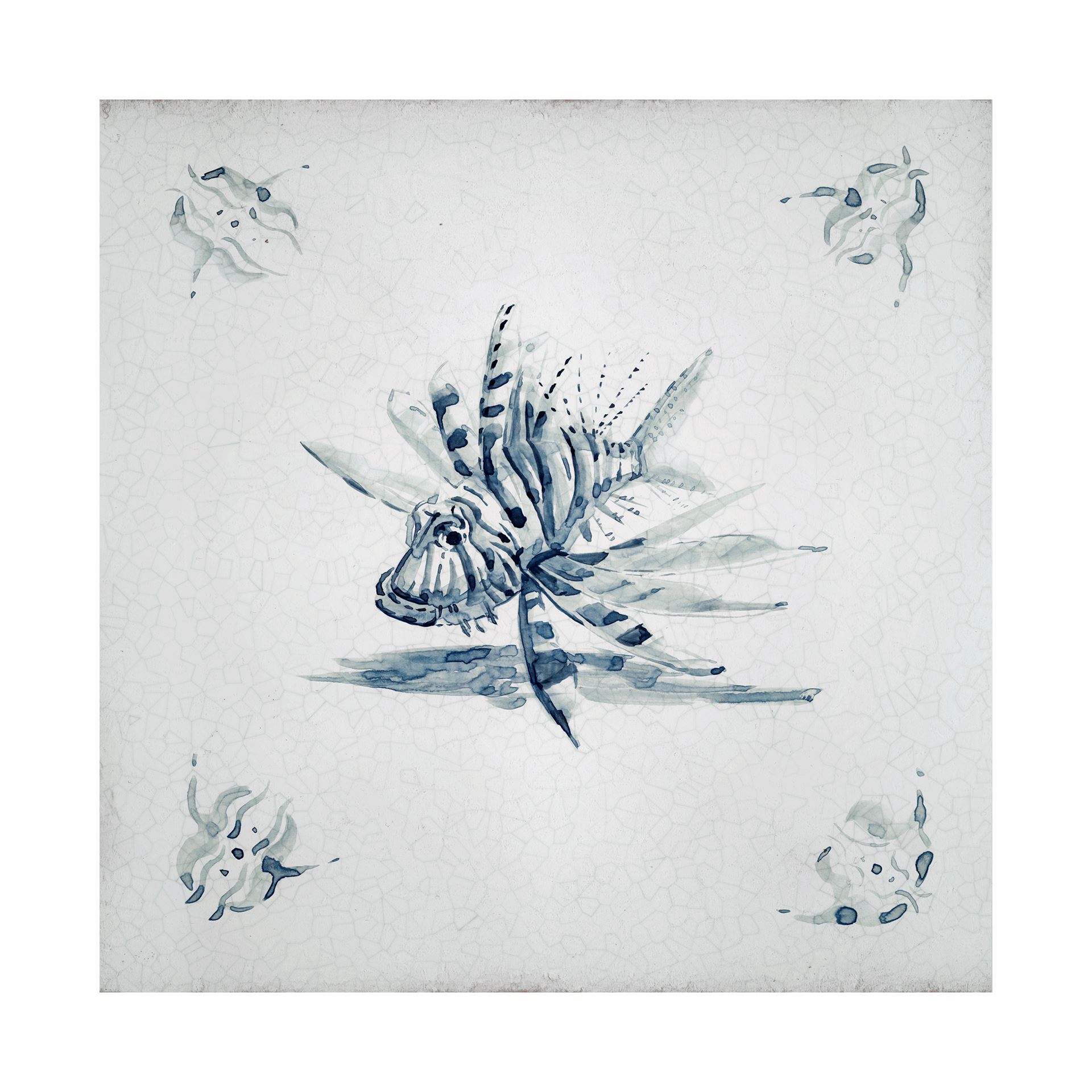 Seacreature IV_Lionfish (30 x 30)