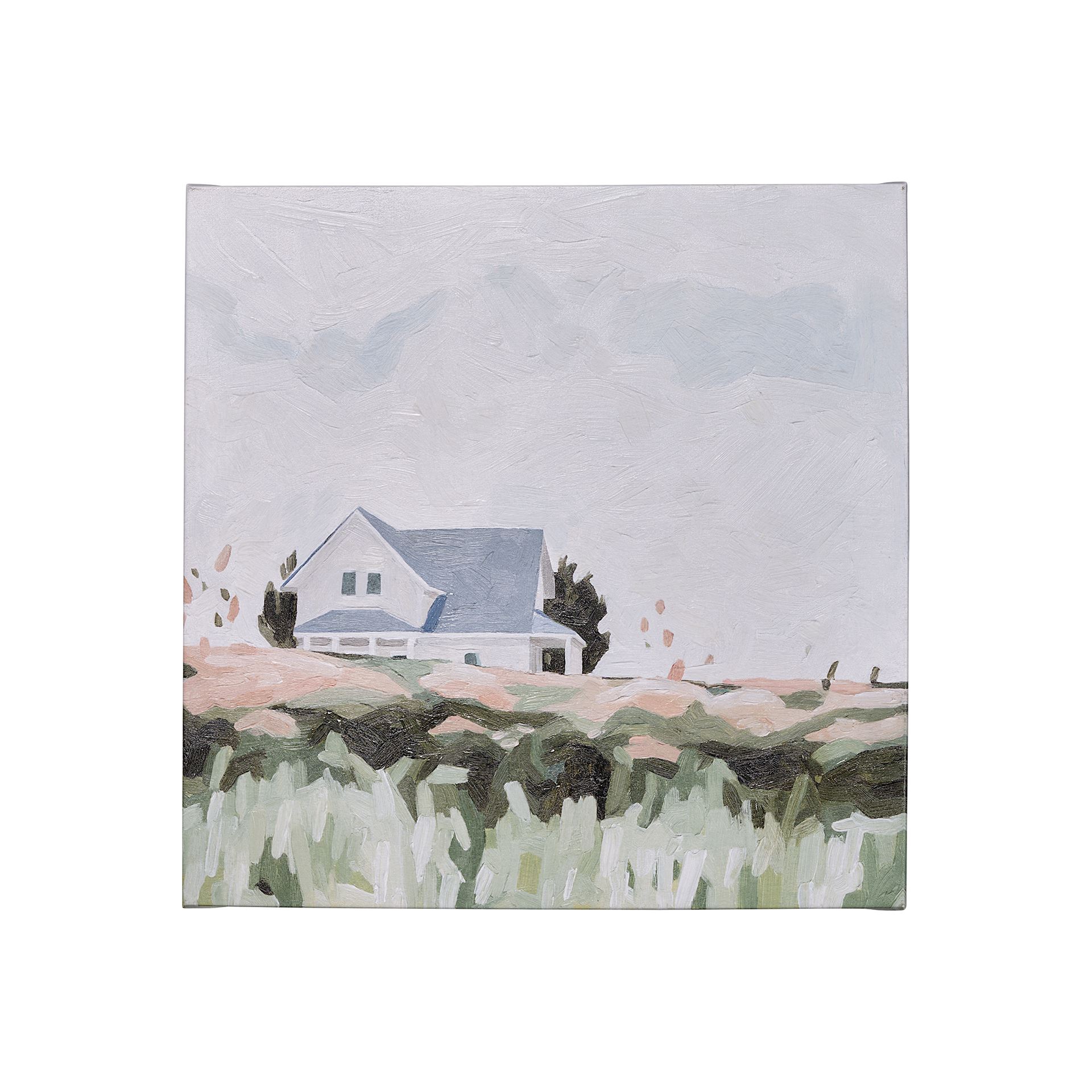 House on a Hill I (30 x 30)