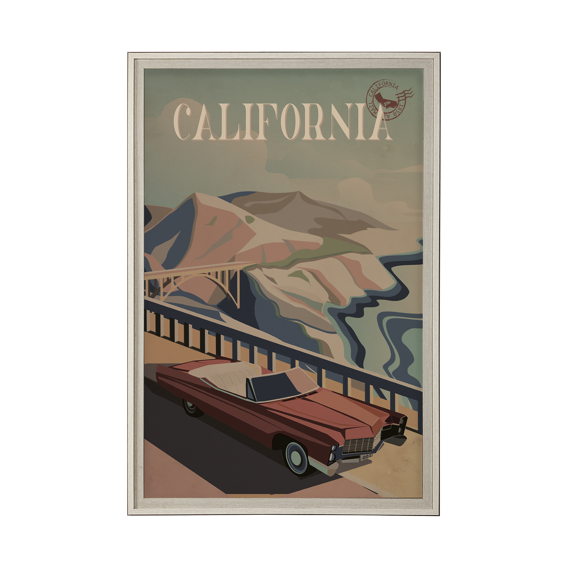 California Go (XL) (42 x 62)