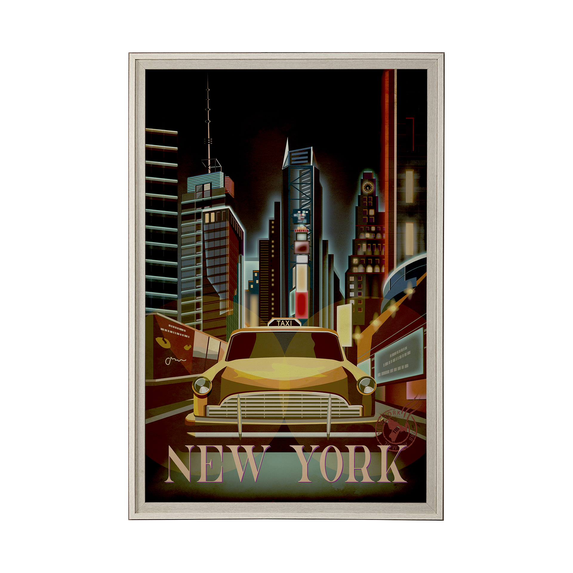 New York State Go Night (XL) (42 x 62)