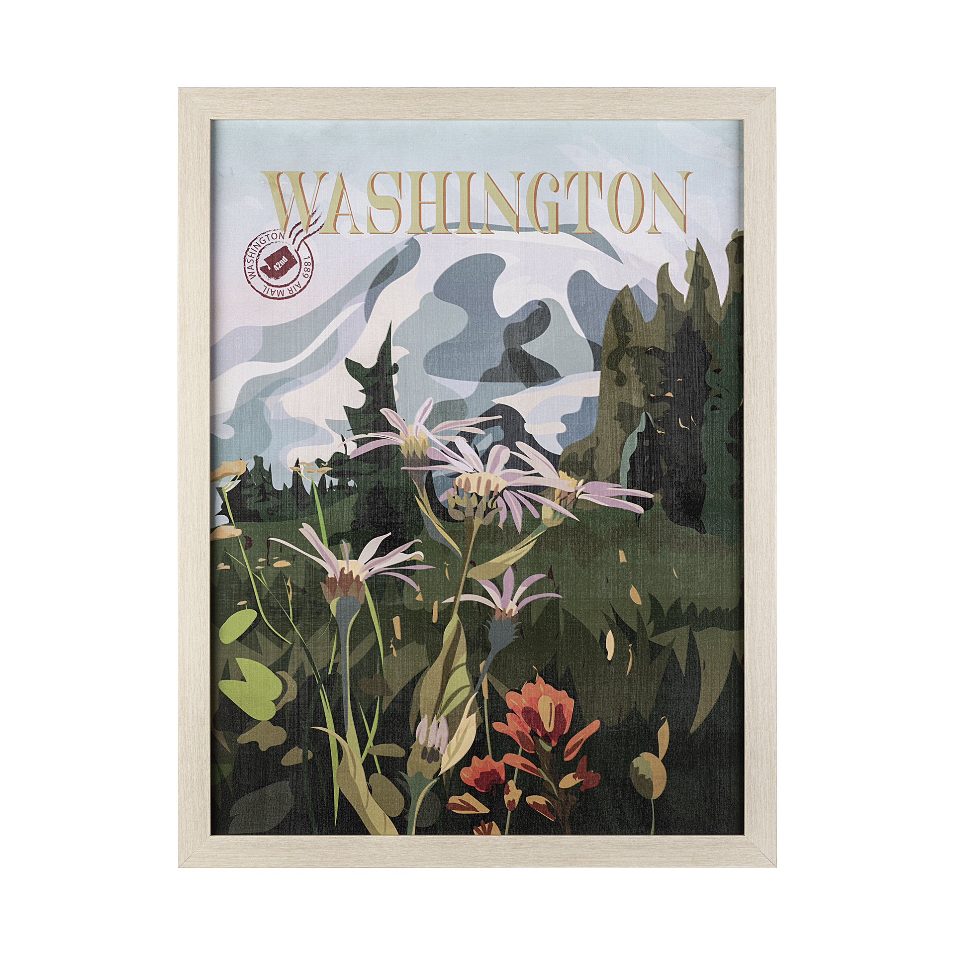 Washington Go (L) (33 x 43)