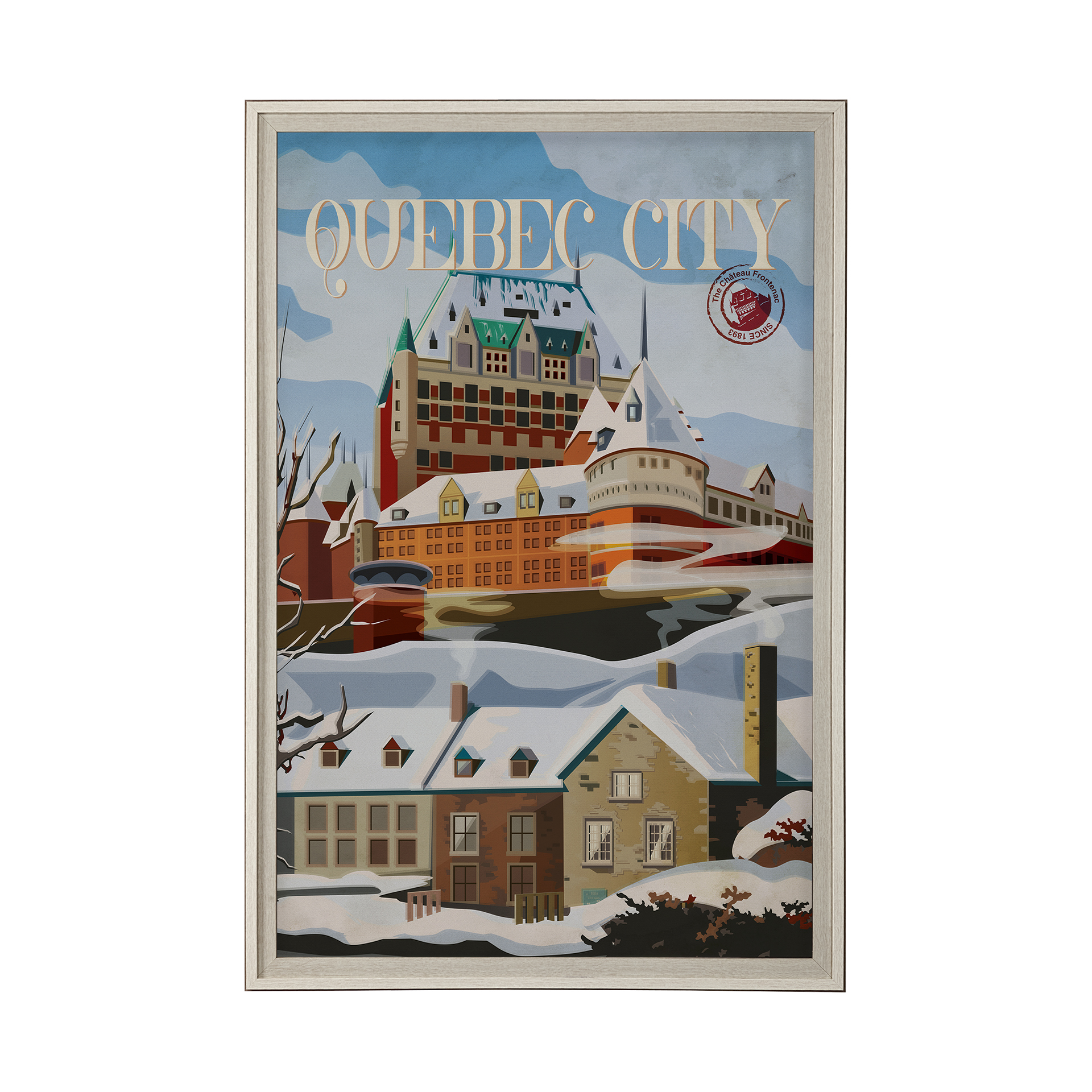 Quebec City Go (41 x 61)