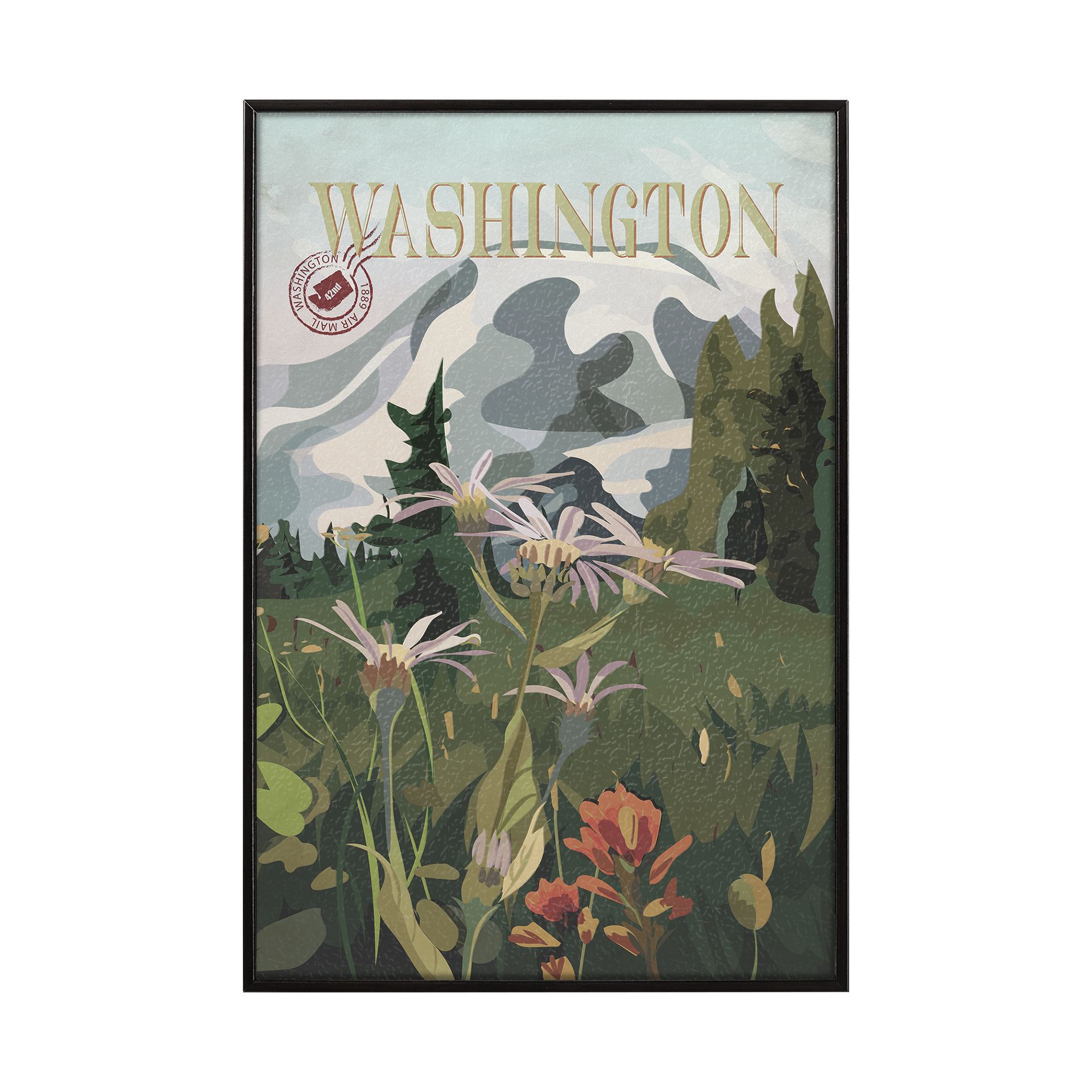 Washington Go (S) (11 x 16)