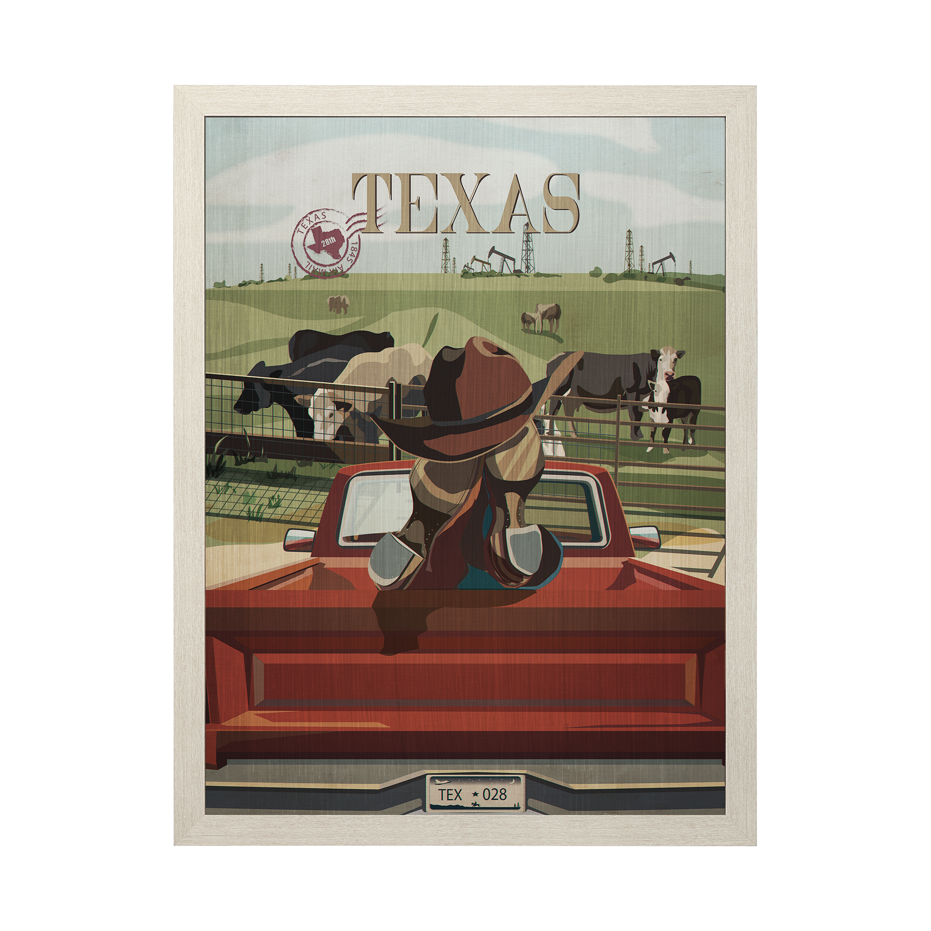 Texas Go (L) (33 x 43)