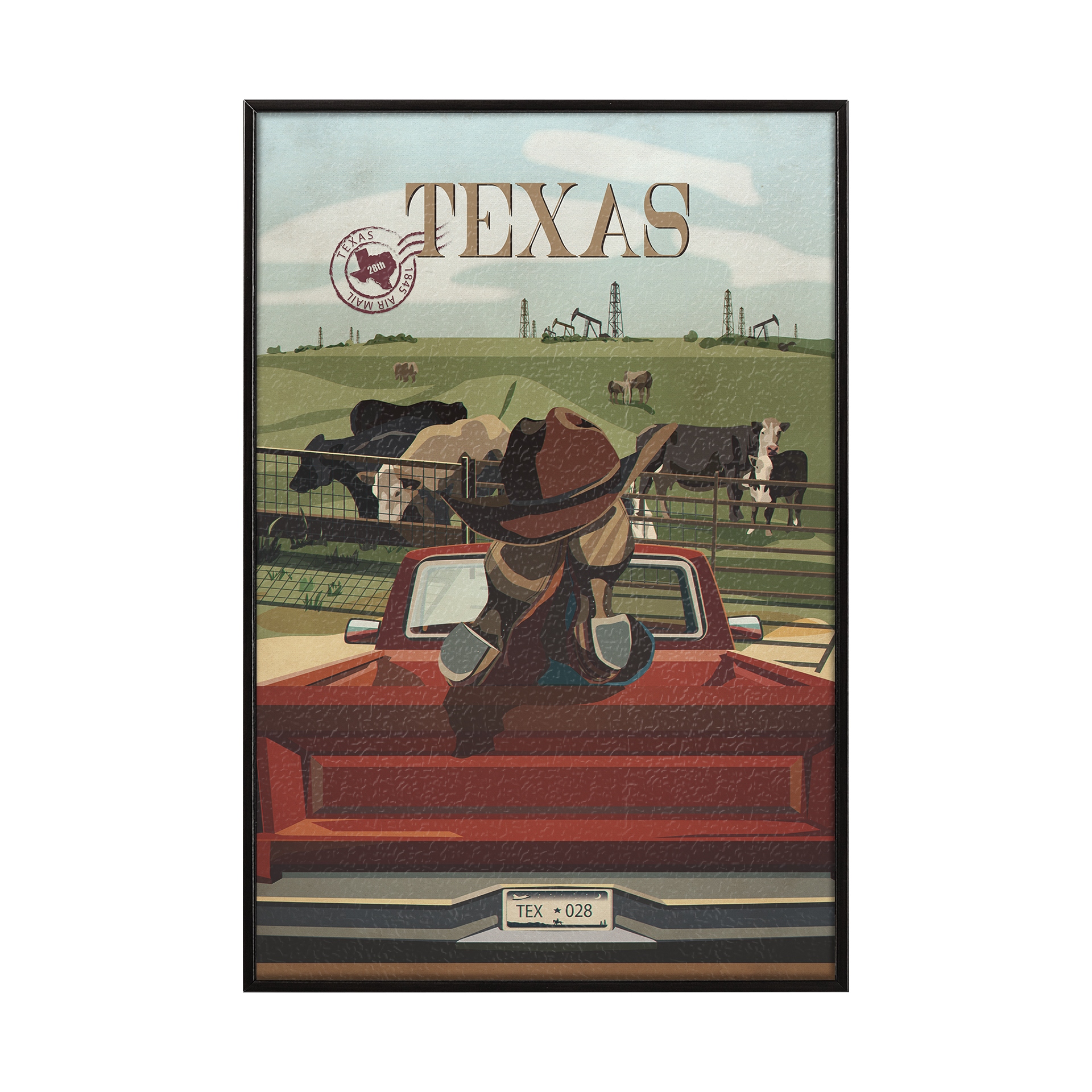 Texas Go (S) (11 x 16)