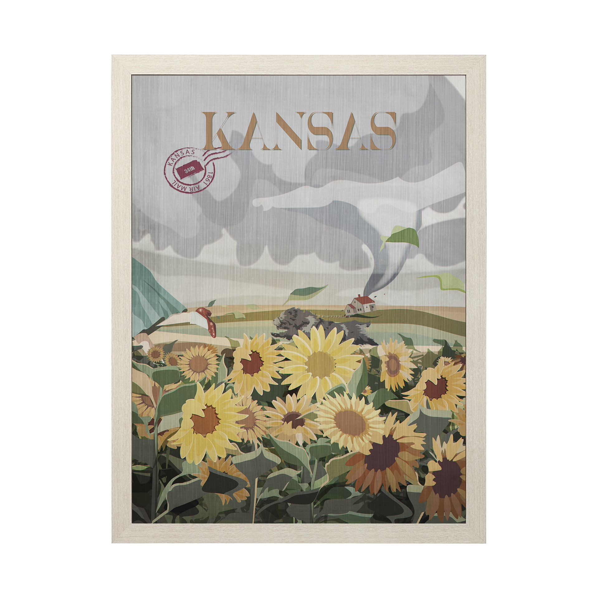Kansas Go (L) (33 x 43)