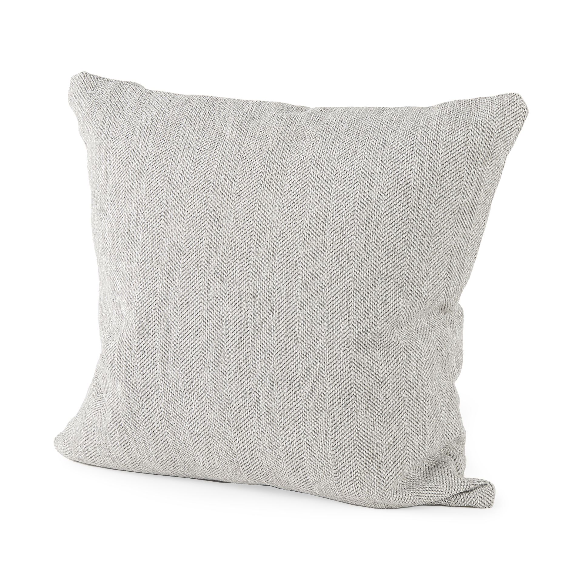 Light Gray Fabric | Throw Pillow