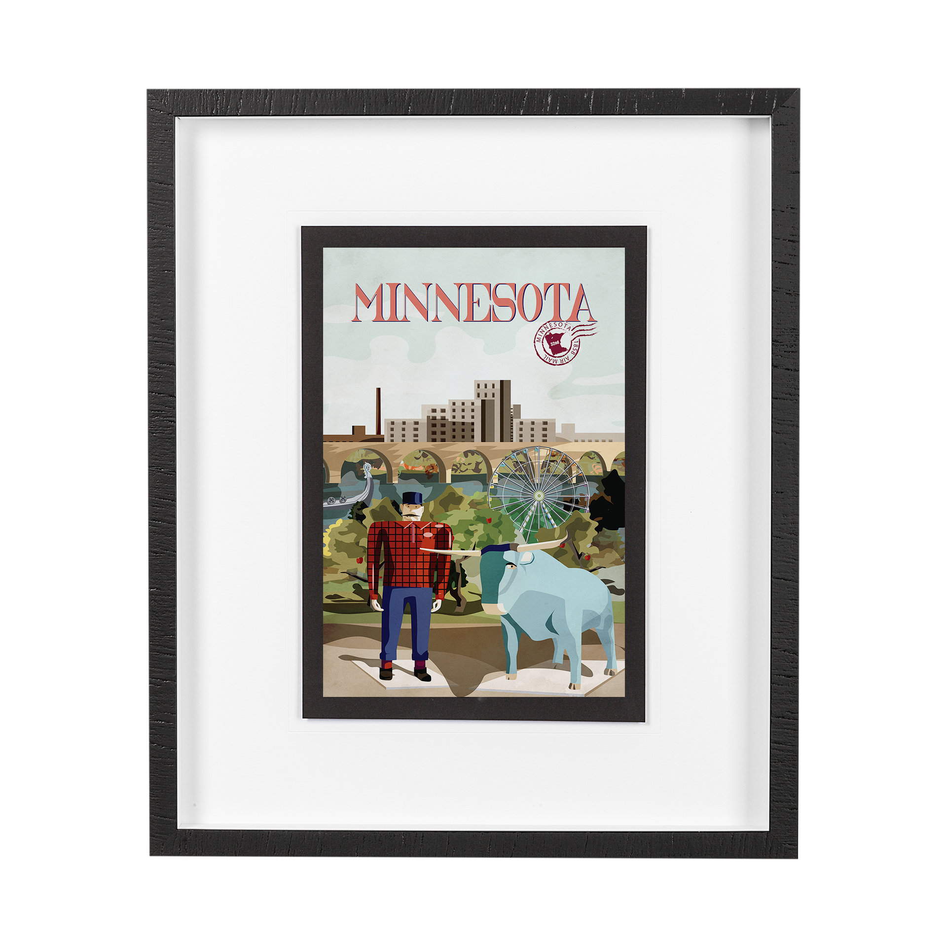 Minnesota Go (M) (22 x 26)