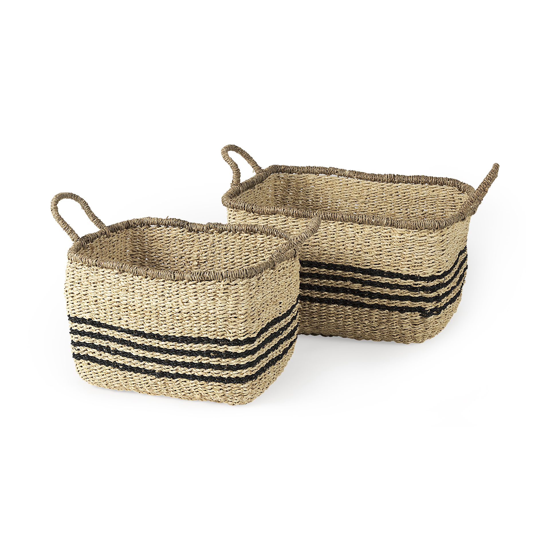 Brown Seagrass | Set of 2