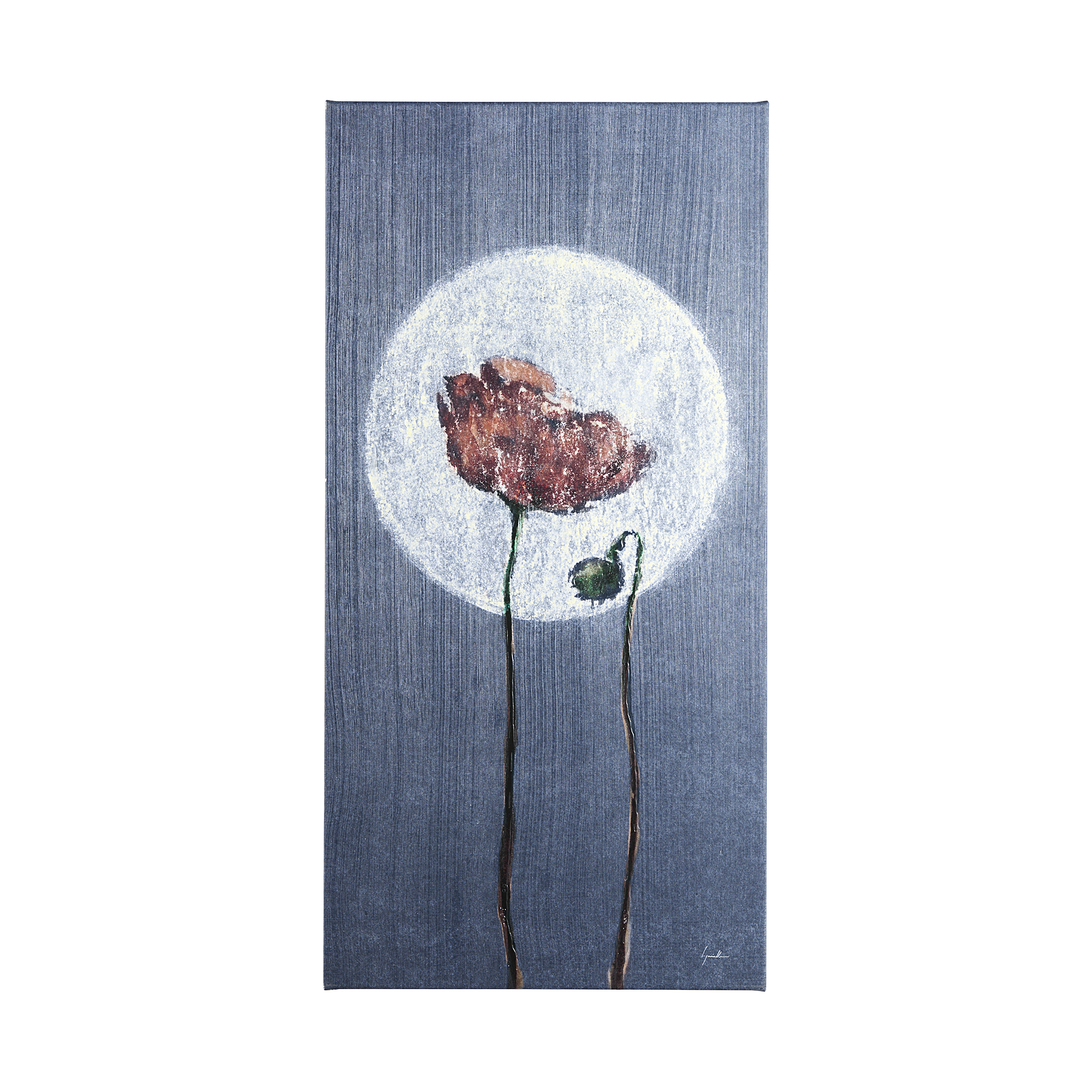 Poppies Night I (30 x 60)